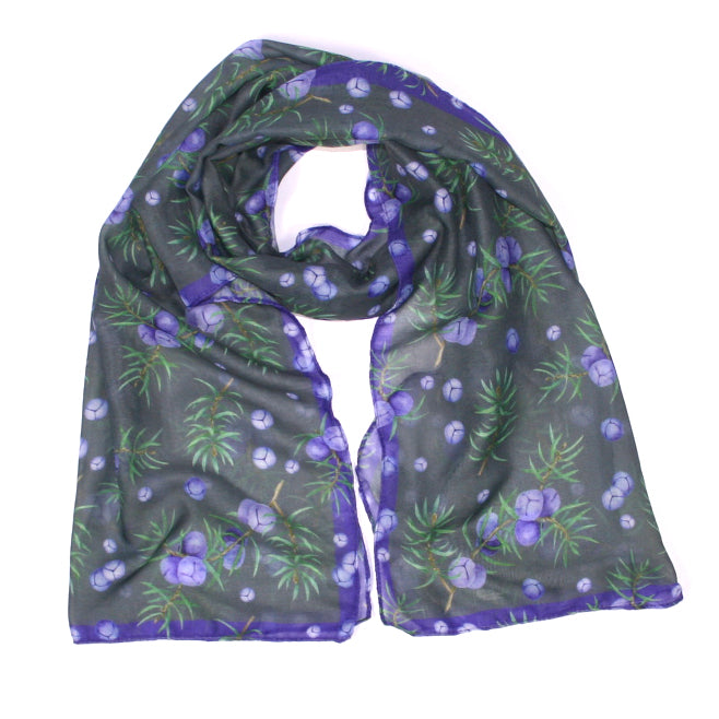 Juniper Berry Scarf - Soft Winter Fashion Accessory for Women | Warm & Stylish Wrap for Cold Weather Outfits