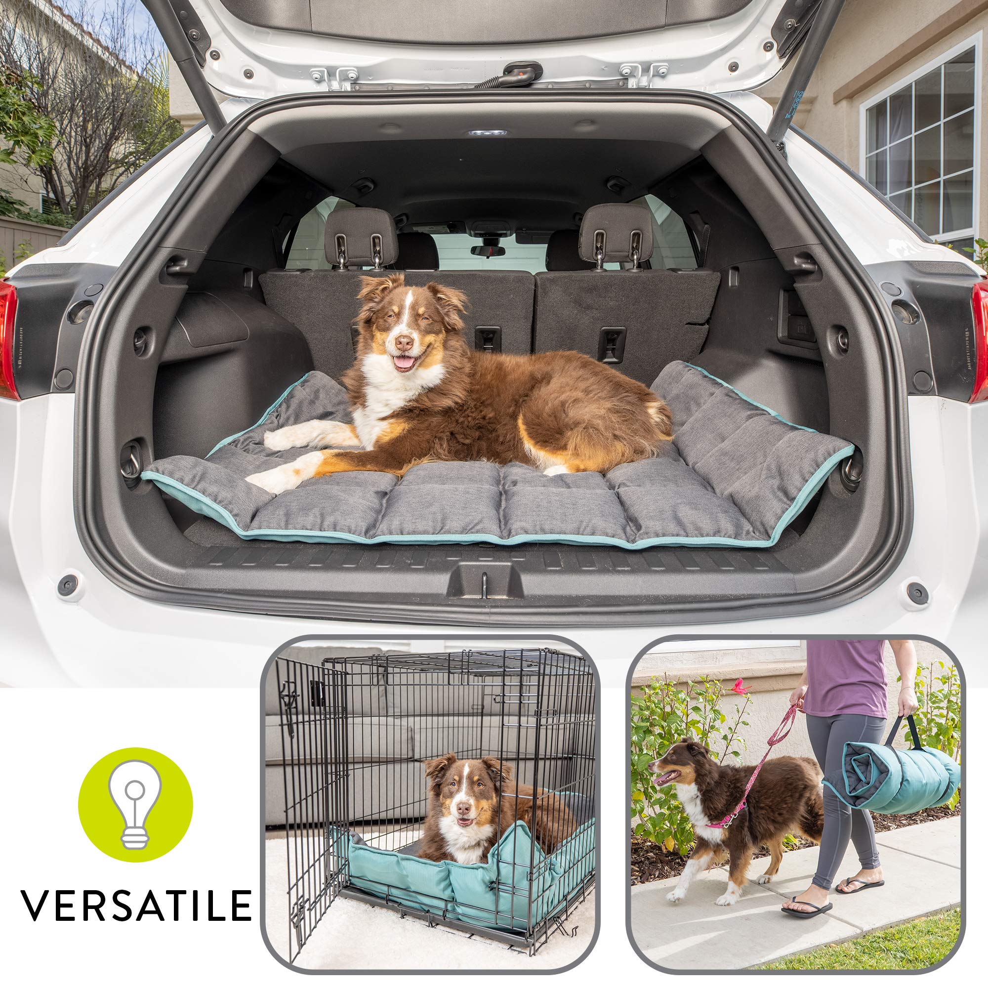 Hyper Pet's Rugged Rest Deluxe Durable Dog Bed - Washable Orthopedic Pet Bed for Small, Medium & Large Dogs, Perfect for Crates & Travel - Medium Size 40