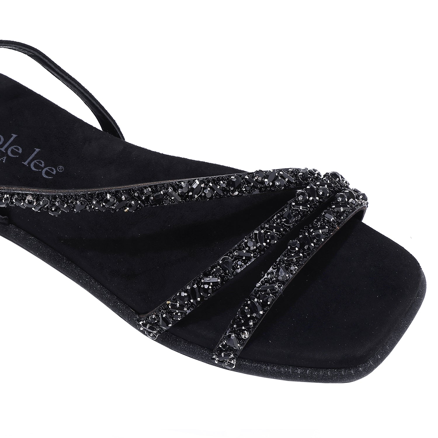 DANI Rhinestone Sandals for Women - Sparkly Gladiator Sandals with Crystals - Perfect for Weddings, Parties & Summer Outfits