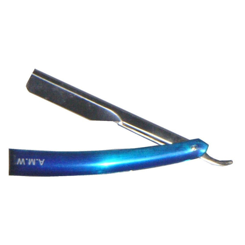 Premium Blue Filarmonica Straight Razor - High-Quality Shaving Razor for Men, Barber & Grooming - Perfect for Professional Shaves & Home Grooming