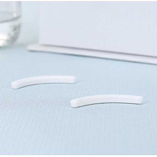 Leline's Eyelash Curler Refill Pads - White Rubber Replacement Pads for Standard Eyelash Curlers | Perfect for Home, Travel & Professional Makeup Kits