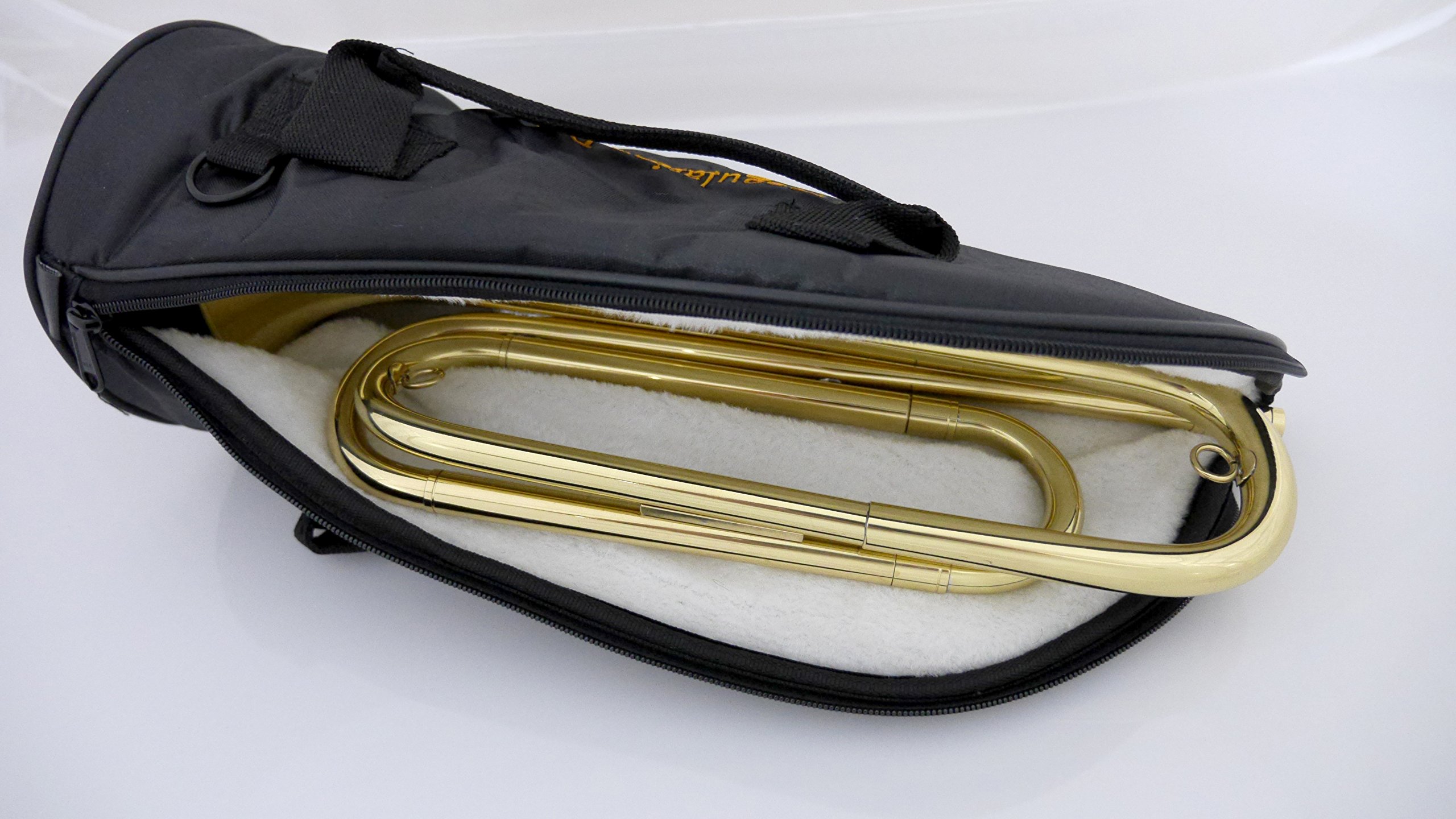 Premium Brass Lacquer Trumpet with Mouthpiece, Carry Bag & Instruction Book - Perfect for Beginners, Students & Professional Musicians