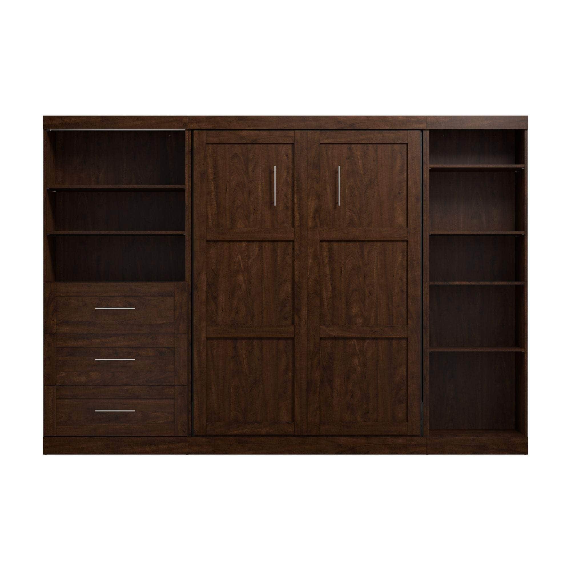 Pur Full Murphy Wall Bed with Storage - 120