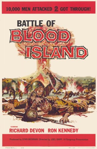 Battle of Blood Island - Vintage Movie Poster - 11x17 Inches - Perfect for Home Theater Decor & Film Collector's Wall Art
