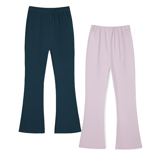 Purple Blue Girls' Leggings