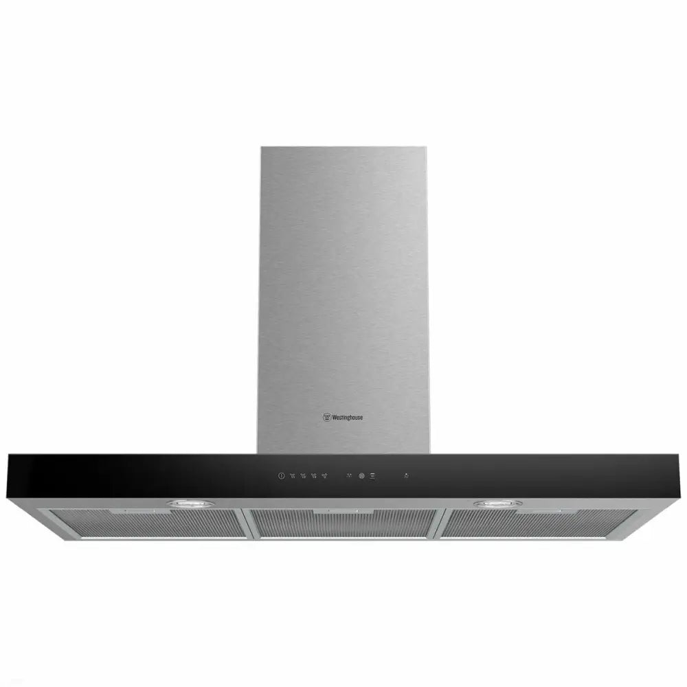 Westinghouse WRC924SC 90cm Stainless Steel Range Hood with Canopy - Powerful Kitchen Ventilation for Smoke & Odor Removal - Perfect for Modern Home Cooking
