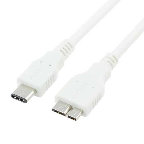 1M USB Type C to Micro B 3.0 Fast Charging & Data Sync Cable - Perfect for Smartphones, Tablets & External Hard Drives