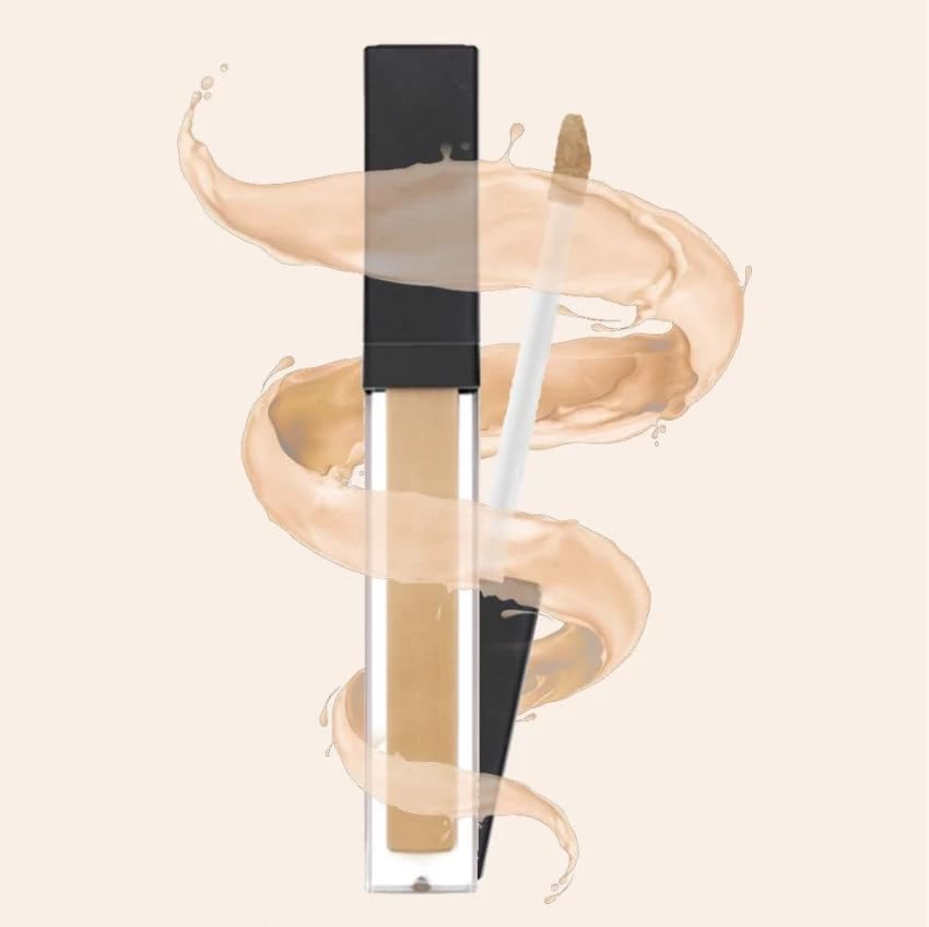 HD Liquid Concealer - High Coverage, Long Lasting Makeup for Dark Circles & Blemishes - Perfect for Daily Wear & Special Occasions
