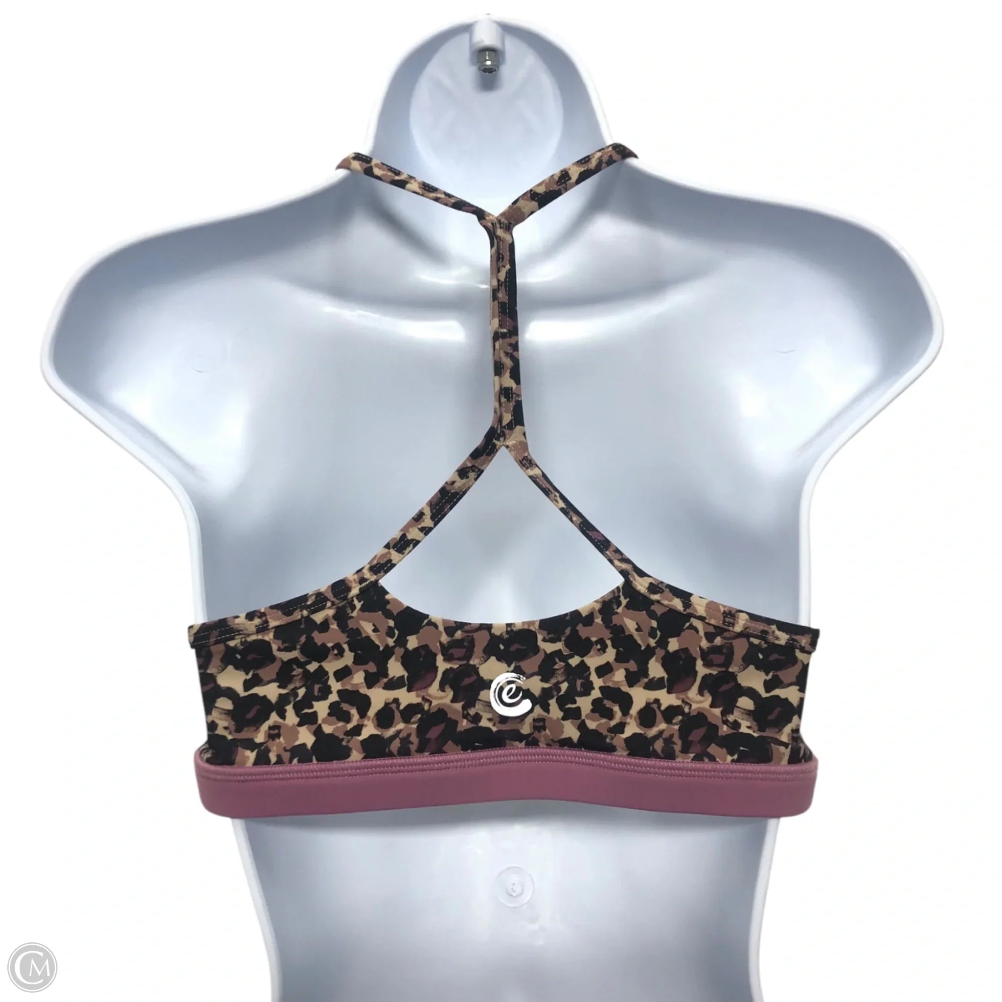 Johnny Was Animal Print Athletic Bra for Women - Size S - Comfortable Workout Sports Bra for Yoga, Running & Gym