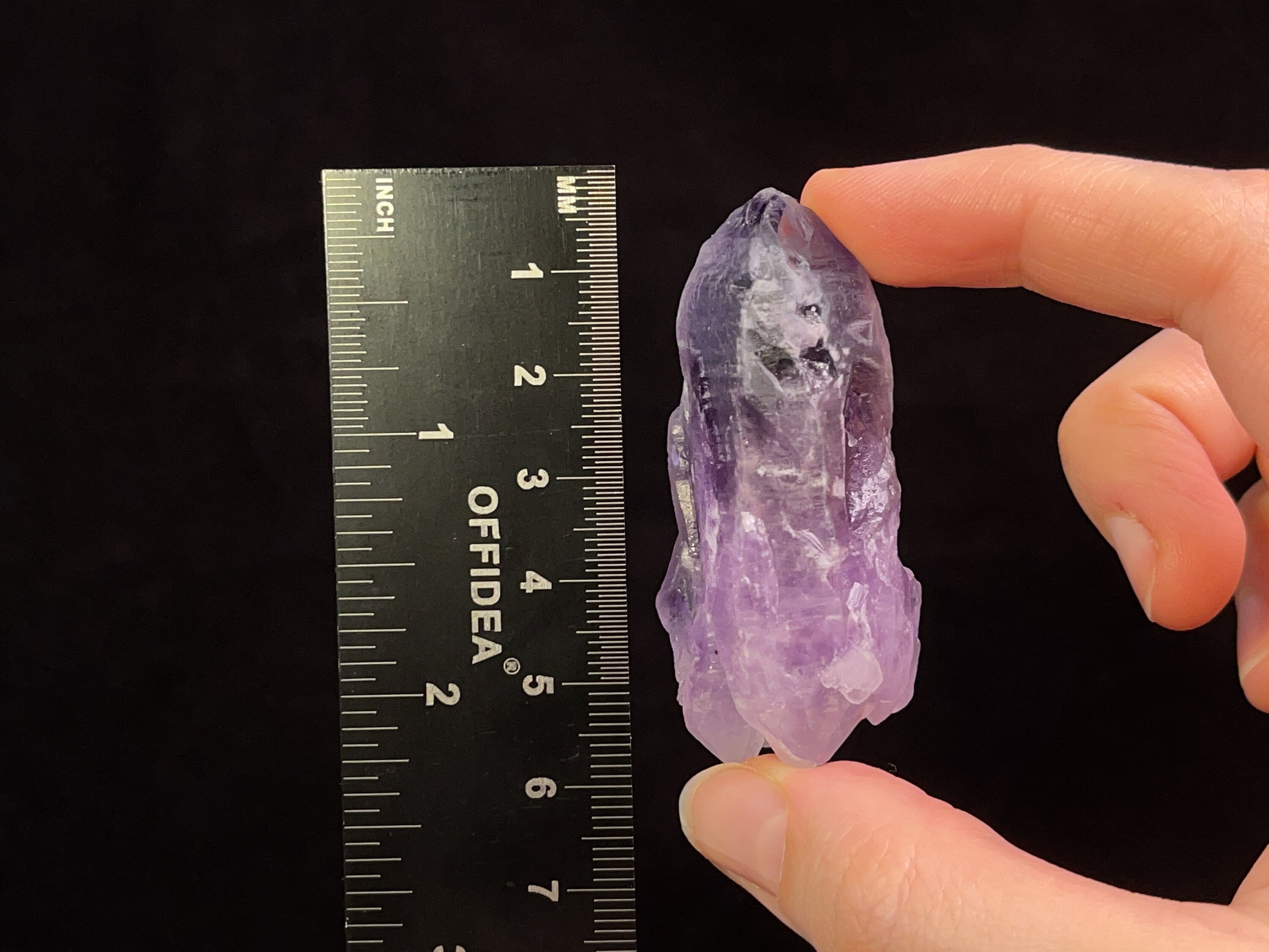 Natural Amethyst Raw Crystal - February Birthstone, Unique Spiritual Gift, Boho Home Decor for Meditation & Healing | 46787