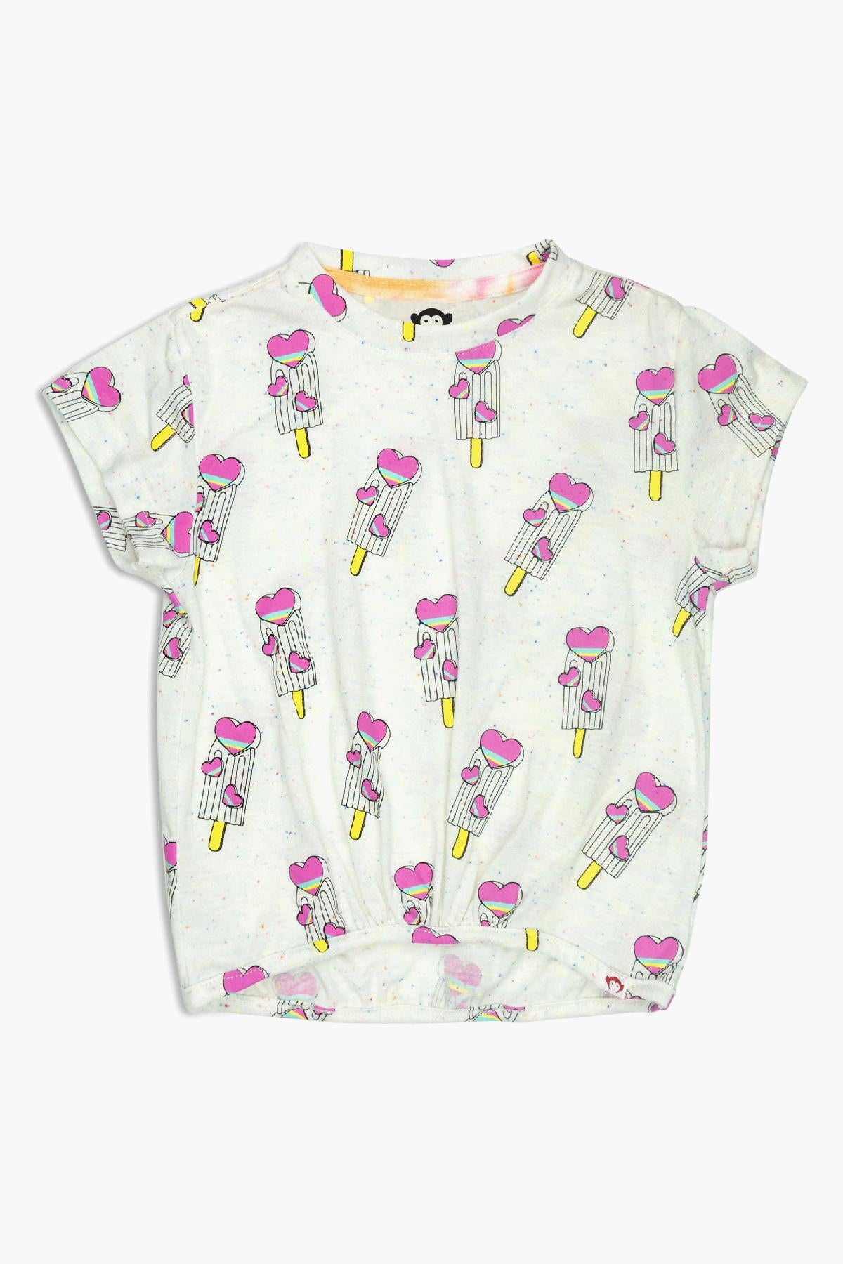 Appaman Callaway Girls' Shirt - White & Multi Color Cotton Top for Toddler & Kids | Perfect for Playdates, School & Casual Outings