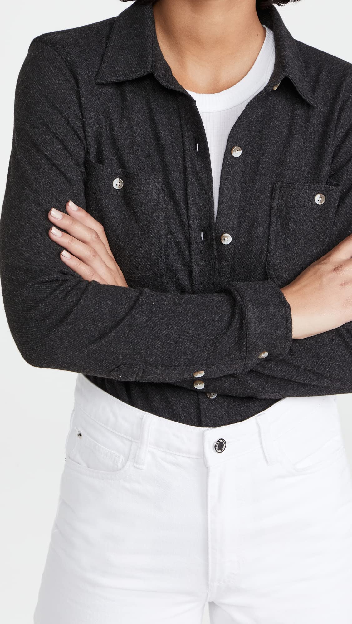 Faherty Women's Legend Sweater Shirt - Soft Cotton Blend Long Sleeve Pullover for Casual Wear, Office & Fall Outfits | Cozy Layering Essential for Cool Weather