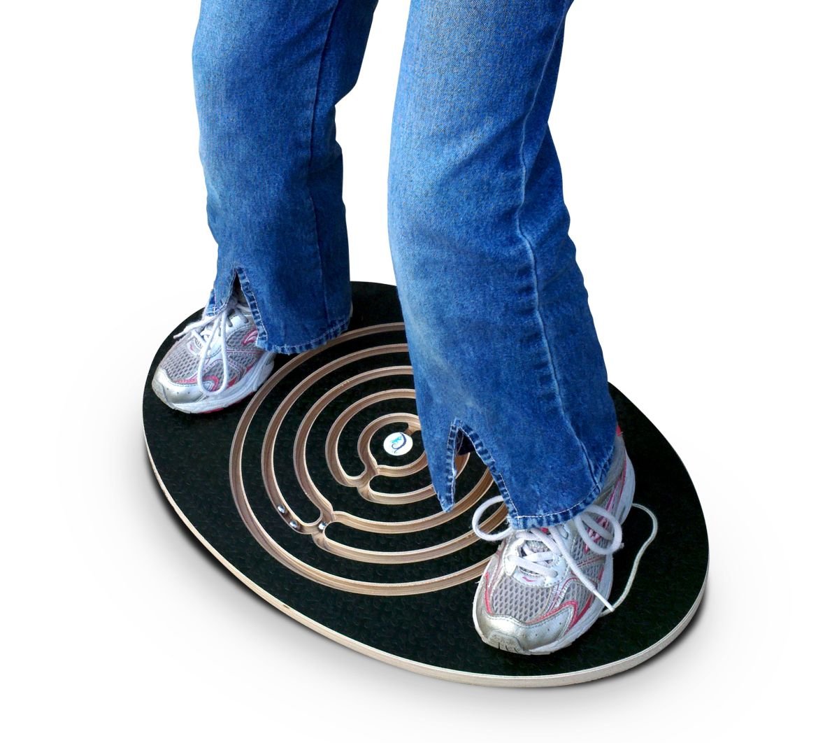 Challenge & Fun Labyrinth Balance Board Game with Rolling Marbles - Improve Focus & Coordination for Kids & Adults - Perfect for Home, Office & Classroom Brain Breaks