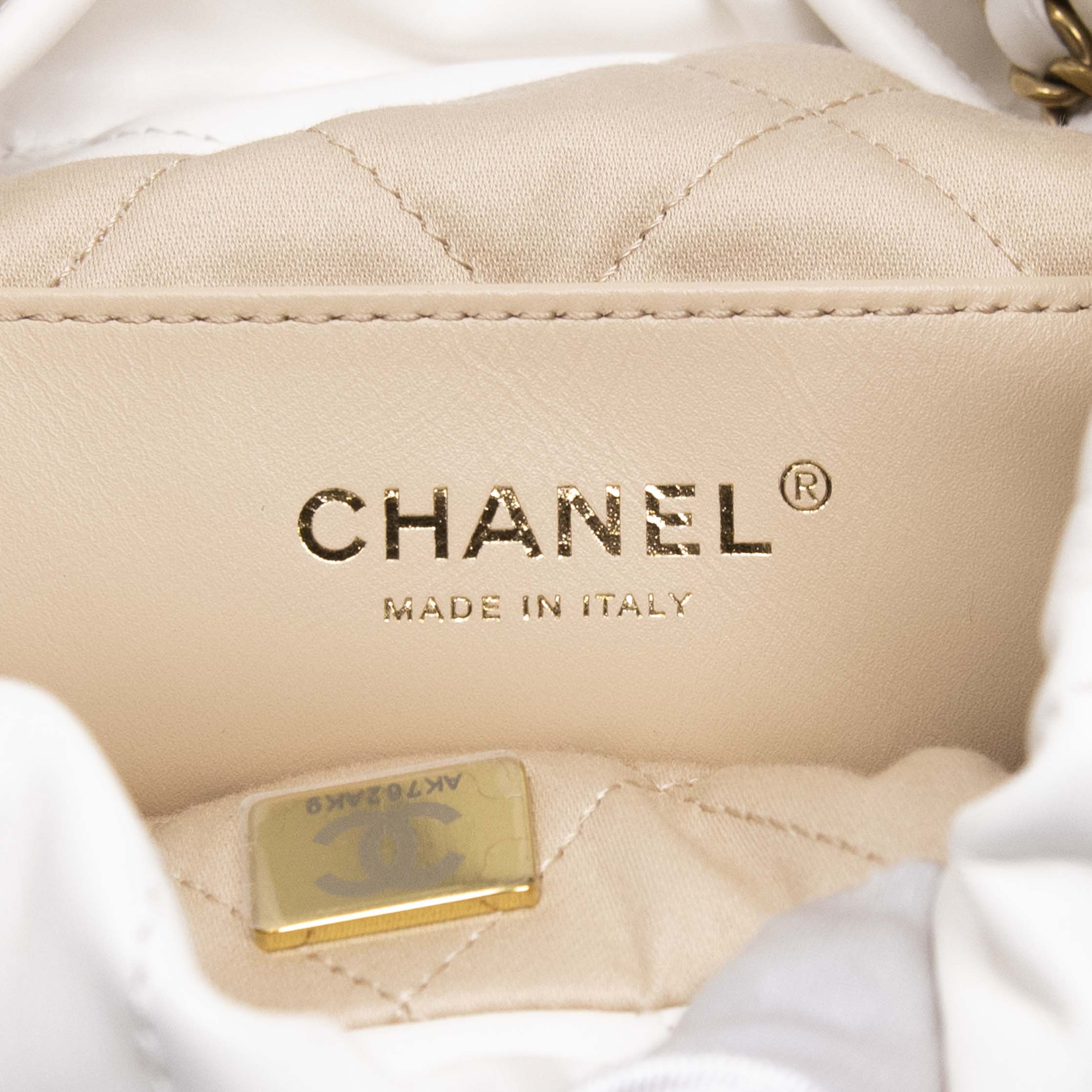 Chanel White Mini 22 Hobo Bag - Luxury Designer Shoulder Bag for Women | Perfect for Everyday Use, Date Night & Special Occasions