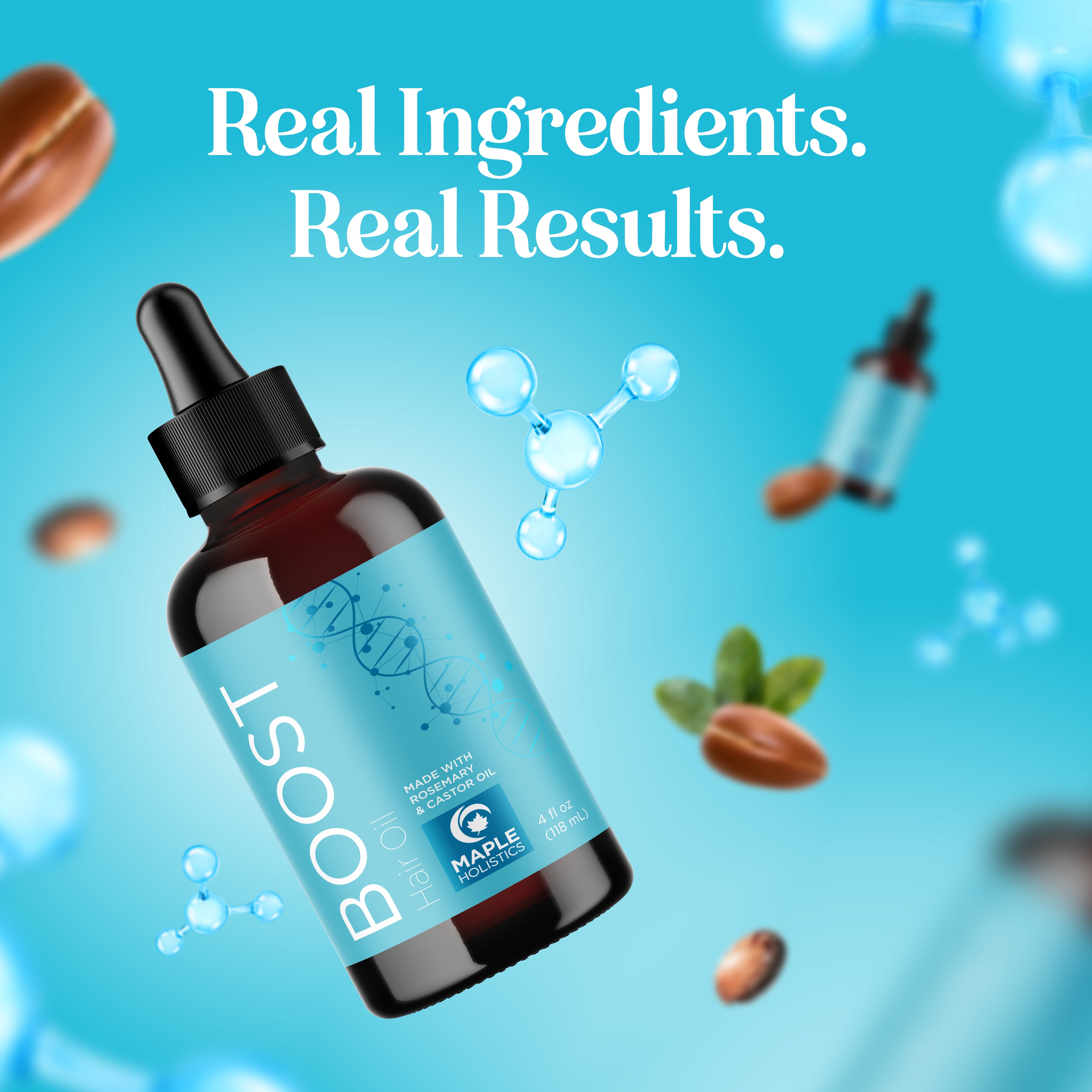Best Boost Hair Oil for Growth & Shine - Natural Hair Care Treatment for Dry, Damaged Hair - Perfect for Daily Use & Styling
