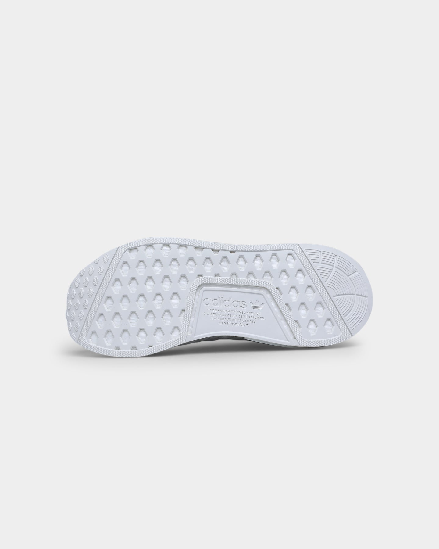 Adidas Women's NMD_R1 Running Shoes - Crystal White/Silver Metallic | Lightweight Comfort for Gym, Jogging & Casual Wear