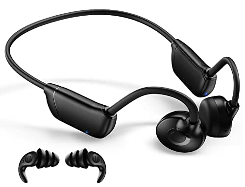 QODISA Bone Conduction Headphones - Wireless Open Ear Bluetooth 5.3 Headset with Mic, IPX7 Waterproof Sport Headphones for Running, Cycling, Driving | Perfect for Workouts, Commuting & Outdoor Activities