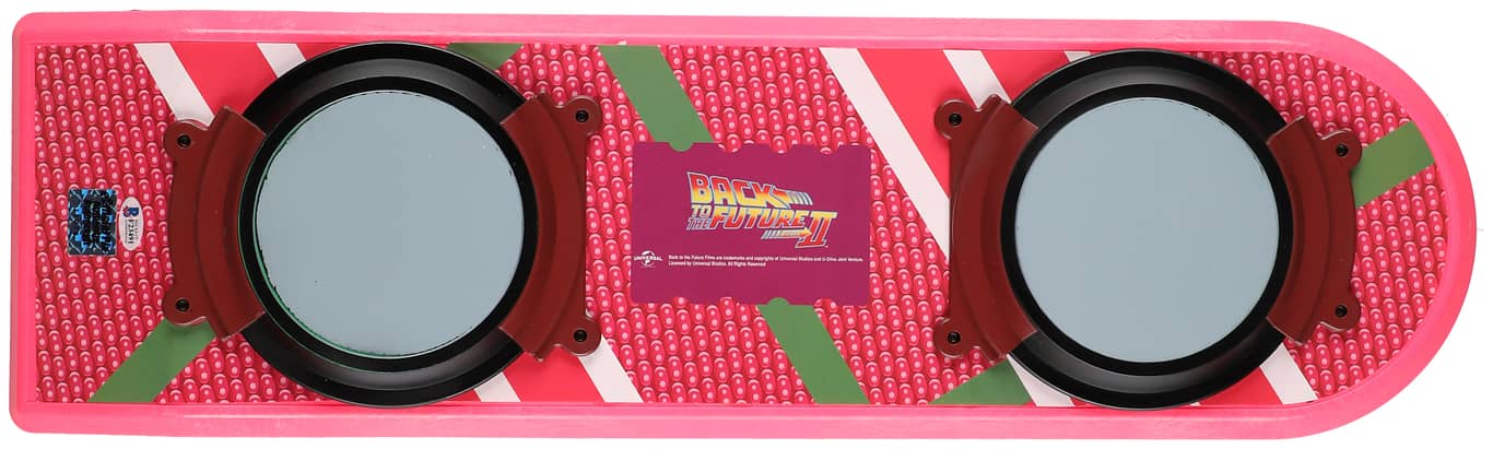 Michael J. Fox Autographed Back To The Future Replica Hoverboard - Authentic Collectible Memorabilia - Perfect for Movie Fans, Gift Giving & Home Decor Display