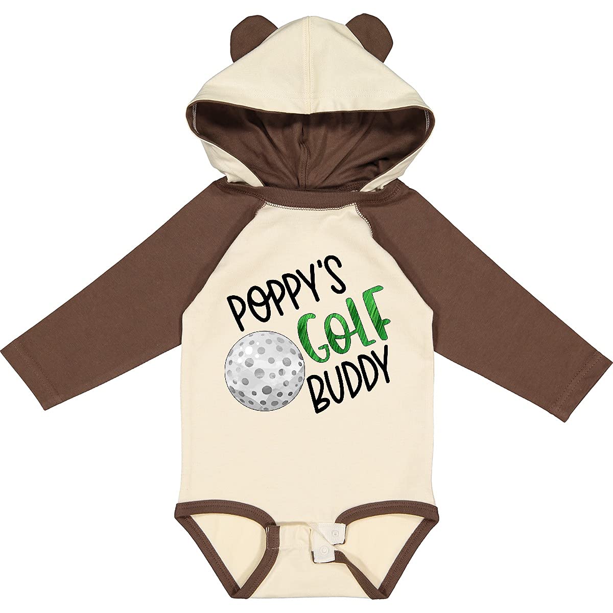 Inktastic Golf Buddy Long Sleeve Creeper - Perfect for Golf Lovers