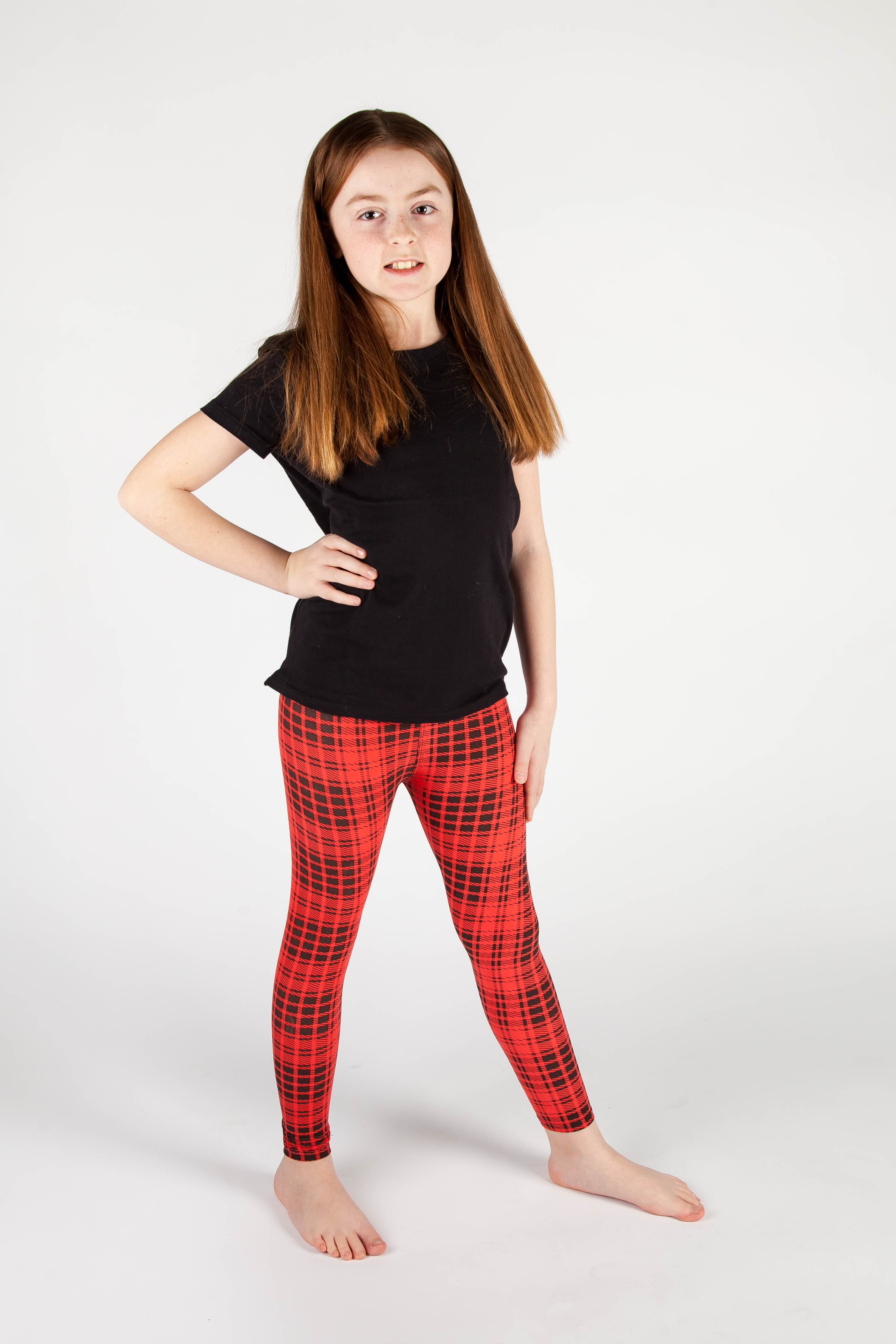 Brick Plaid Kids Shirt - L/XL Size - Comfortable & Stylish for Boys & Girls - Perfect for School, Playdates & Family Outings