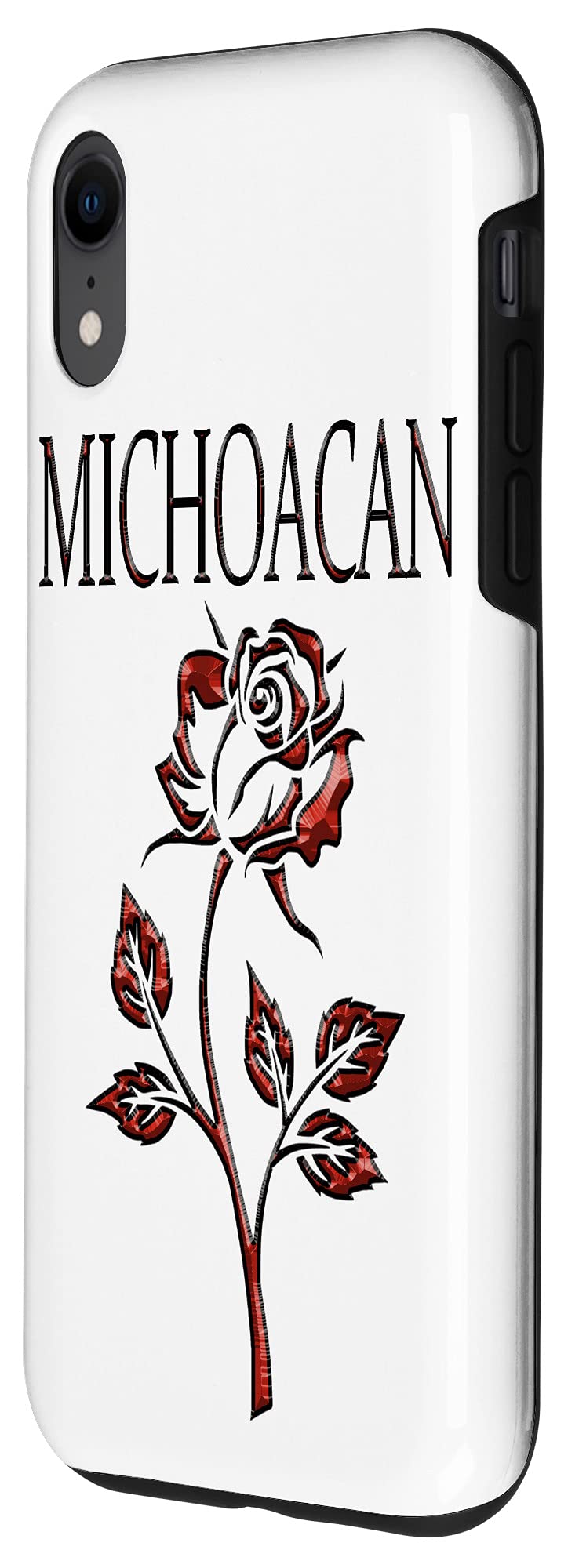Cute Michoacan Mexican iPhone XR Phone Case - Durable Protective Cover with Vibrant Folk Art Design - Perfect for Travel, Gifts & Everyday Use