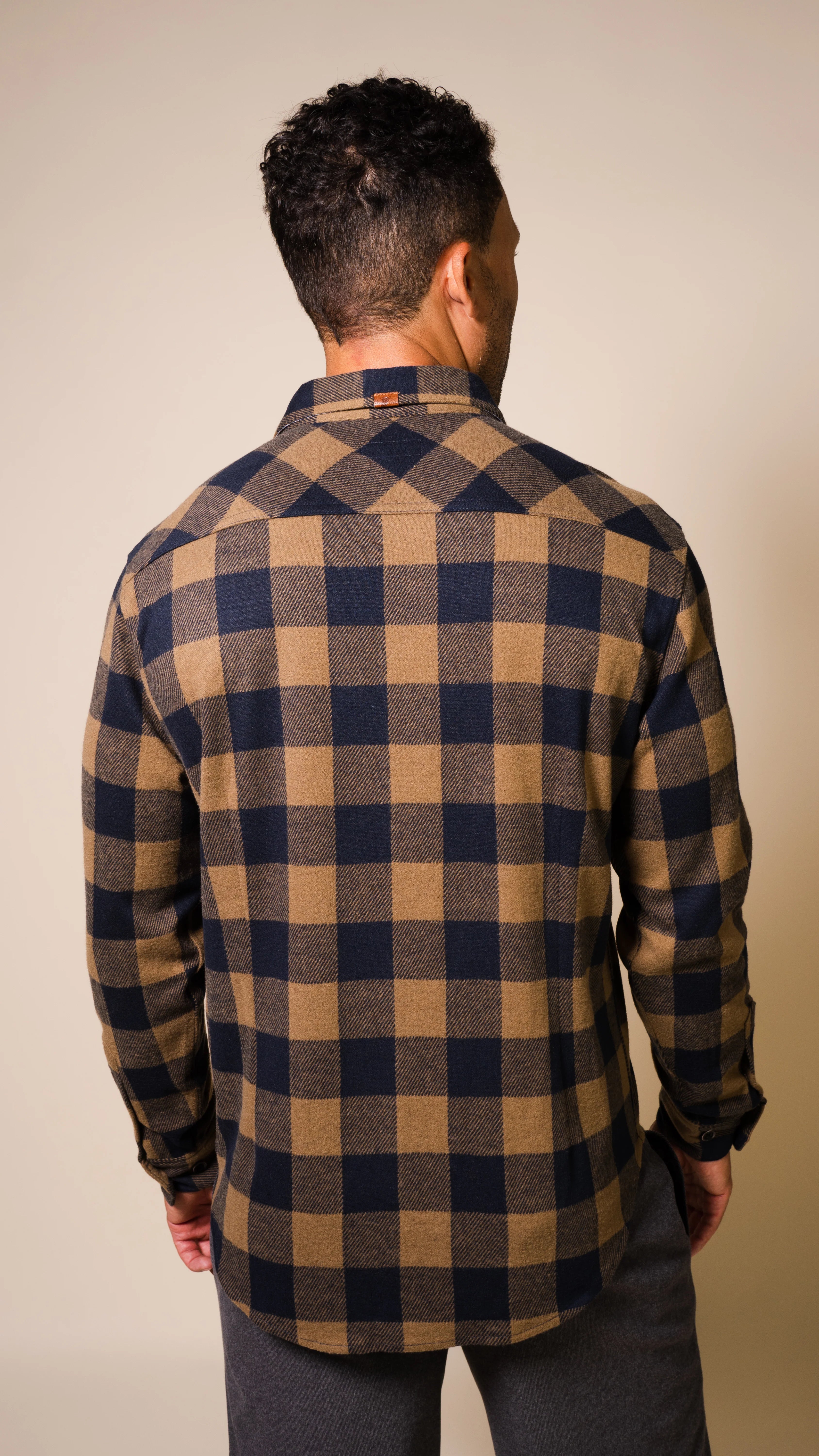Fundamental Coast Yukon Buffalo Check Flannel Shirt - Warm & Durable Plaid Shirt for Men - Perfect for Outdoor Camping, Hiking, and Casual Winter Wear