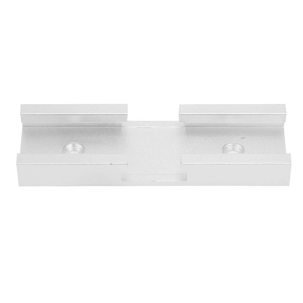 Aluminum Alloy T-Track Connector - Heavy Duty T Slot Miter Track Jig Fixture for Router Table | DIY Woodworking Accessories & Power Tool Parts | Perfect for Joinery, Cabinet Making, and Workshop Projects