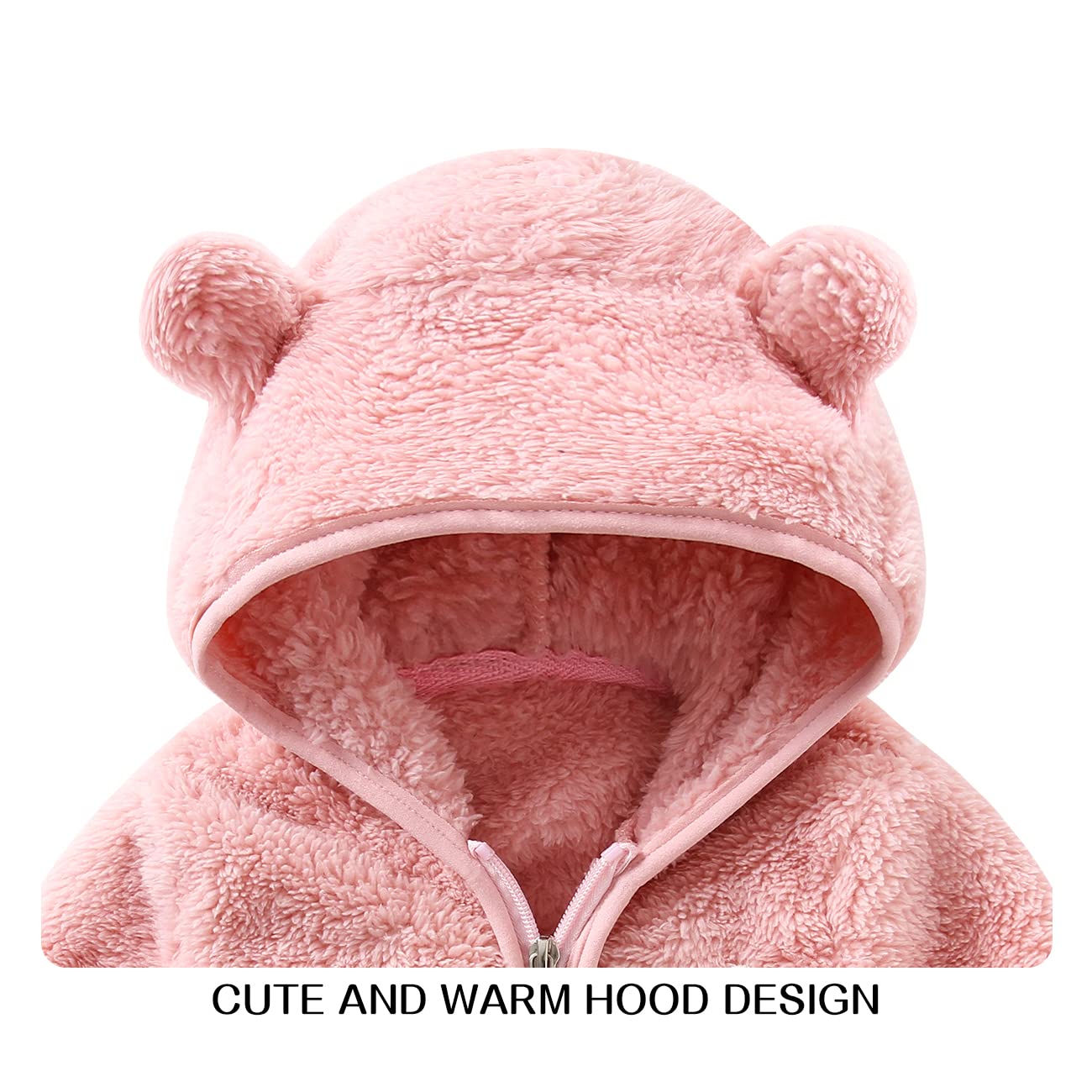 Baby Boys & Girls Fleece Jacket - Warm Winter Coat for Toddlers | Cozy Sweater for Outdoor Play & Daily Wear