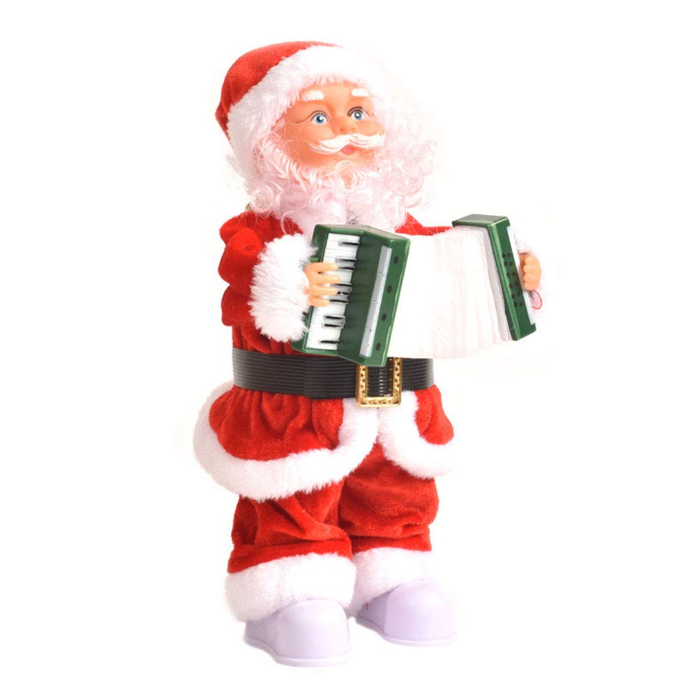 VALICLUD Electric Santa Claus Toy - Christmas Decor for Home, Desktop & Kids | Festive Holiday Gift & Plaything for Children's Room & Party Decorations