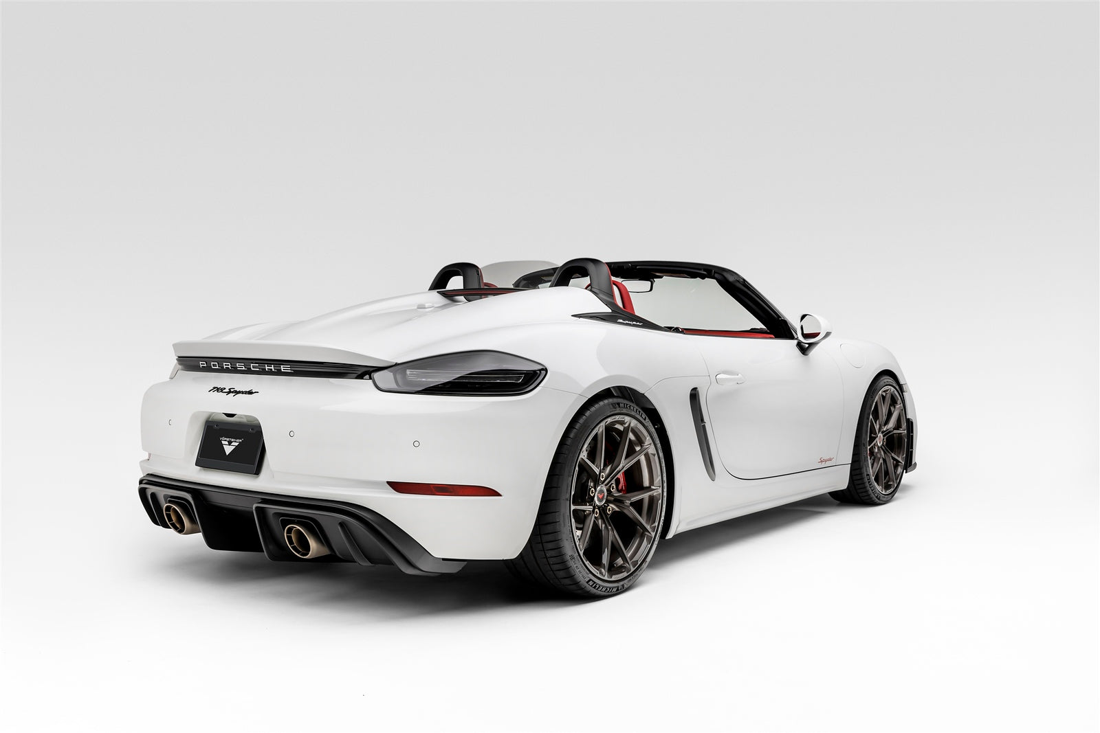 Porsche 718 Spyder VFA 103 Sports Car - High Performance Roadster for Weekend Drives & Track Racing