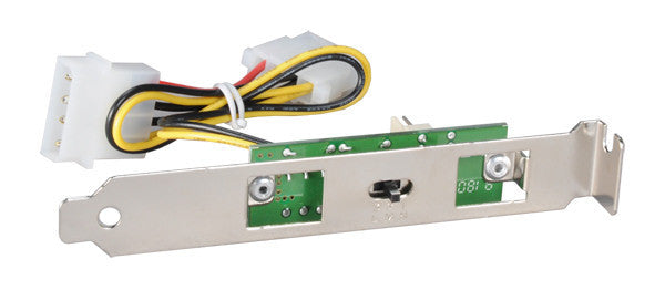 Lian Li 3-Speed Fan Controller PT-FN02 - Black/Silver for PC Case Cooling & Custom Computer Builds