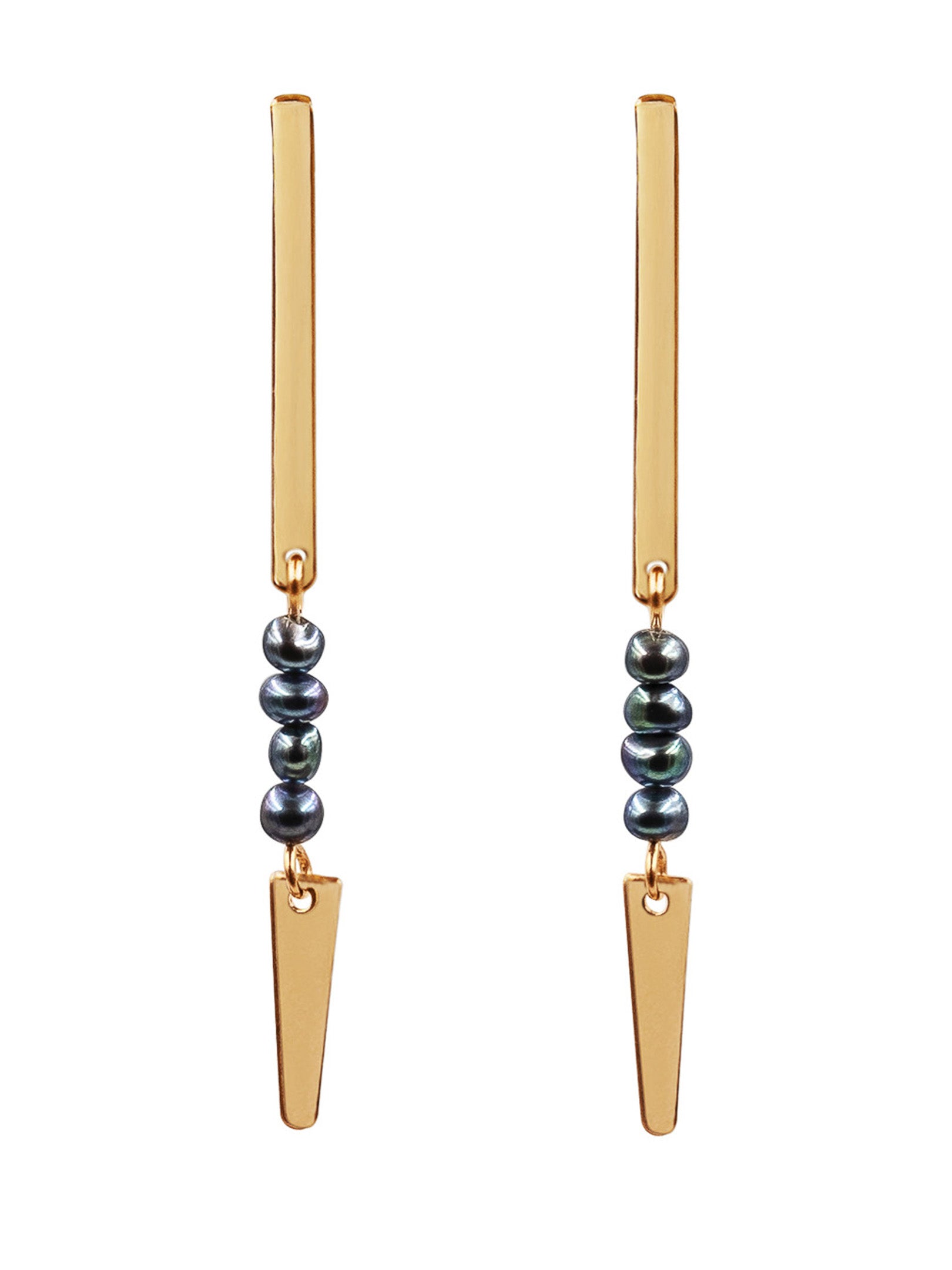 Spear Pearl Earrings for Women - Elegant Dangle Drop Earrings for Party, Wedding & Evening Wear | Hypoallergenic & Comfortable