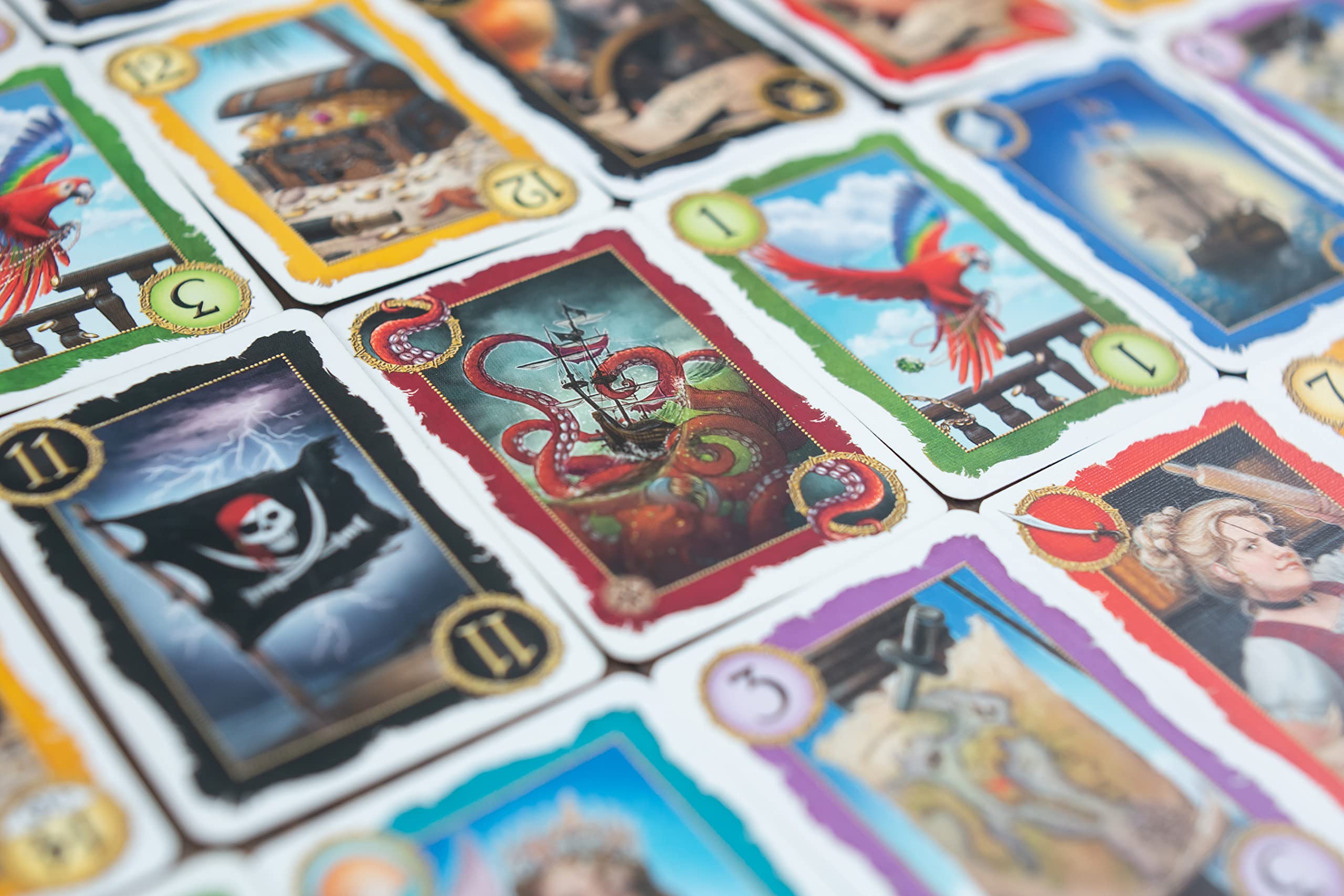 Skull King Card Game by Ghenos Games - Fun Pirate-Themed Strategy Game for Family Game Nights & Parties