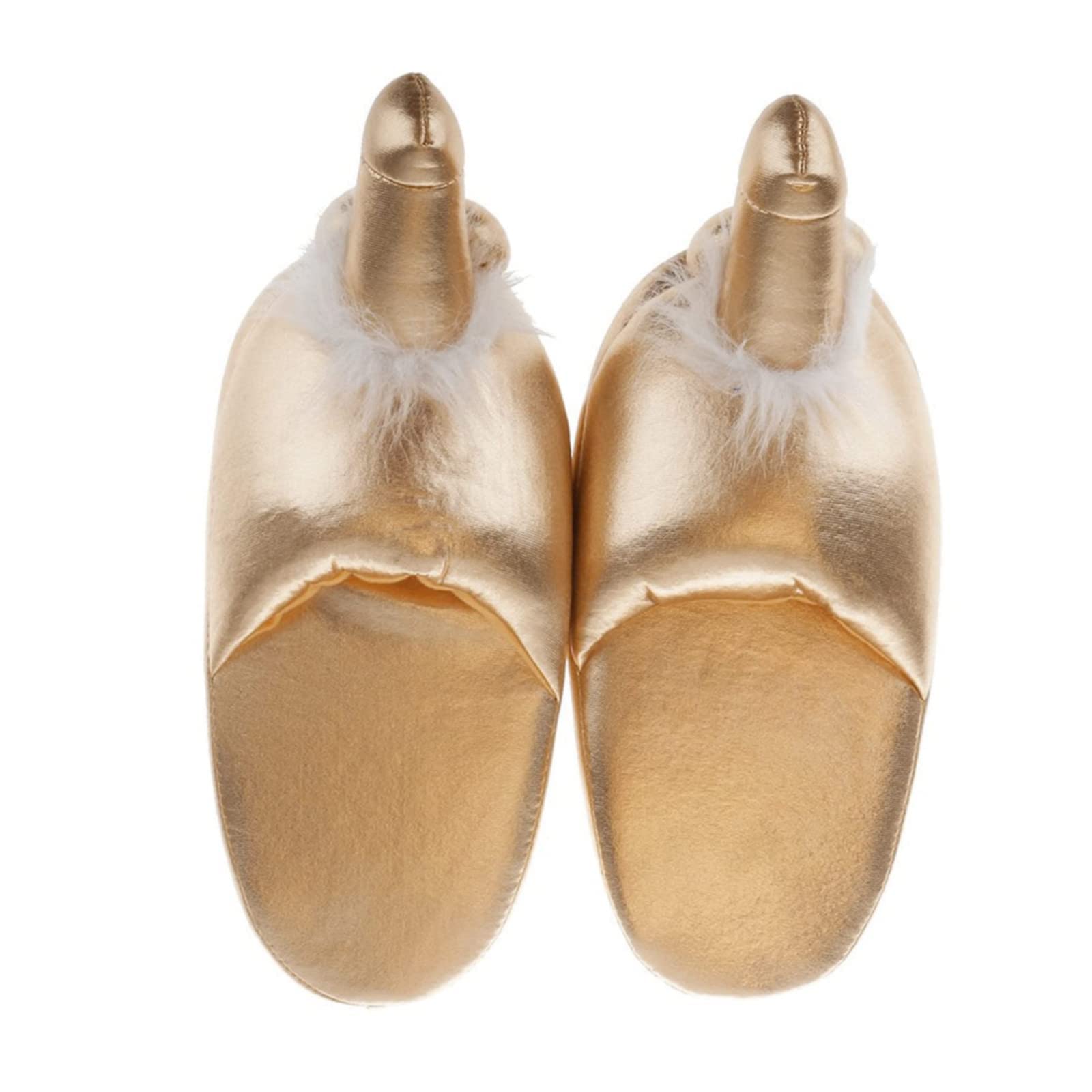 YILEEGOO Unisex Funny Animal Slippers - Cute Winter Furry House Shoes for Women & Men, Non-Slip Indoor Comfort Slippers, Perfect Gift for Christmas & Cozy Home Wear