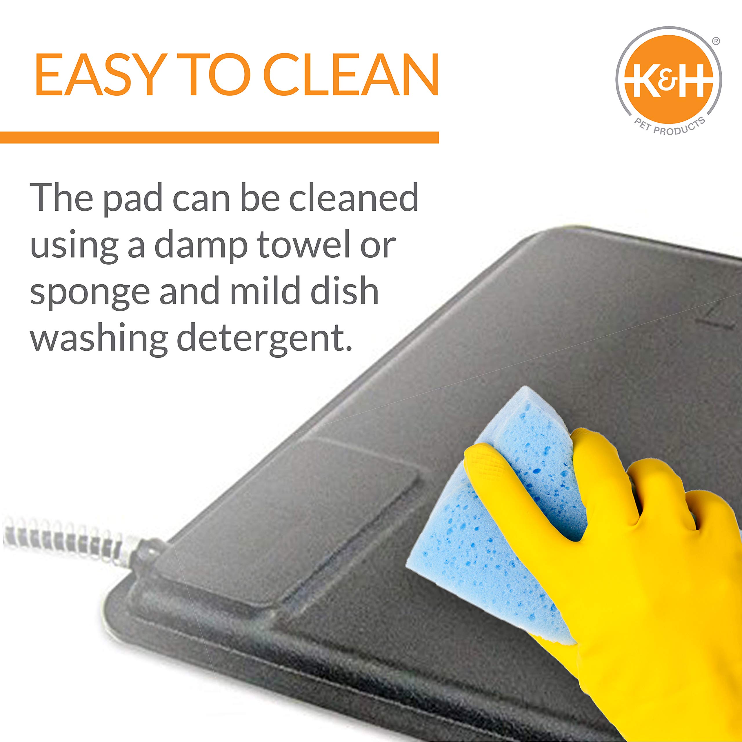 K&H Heated Chicken Pad - 40W Safe Thermo Pad for Poultry Coop - Perfect for Winter Warmth