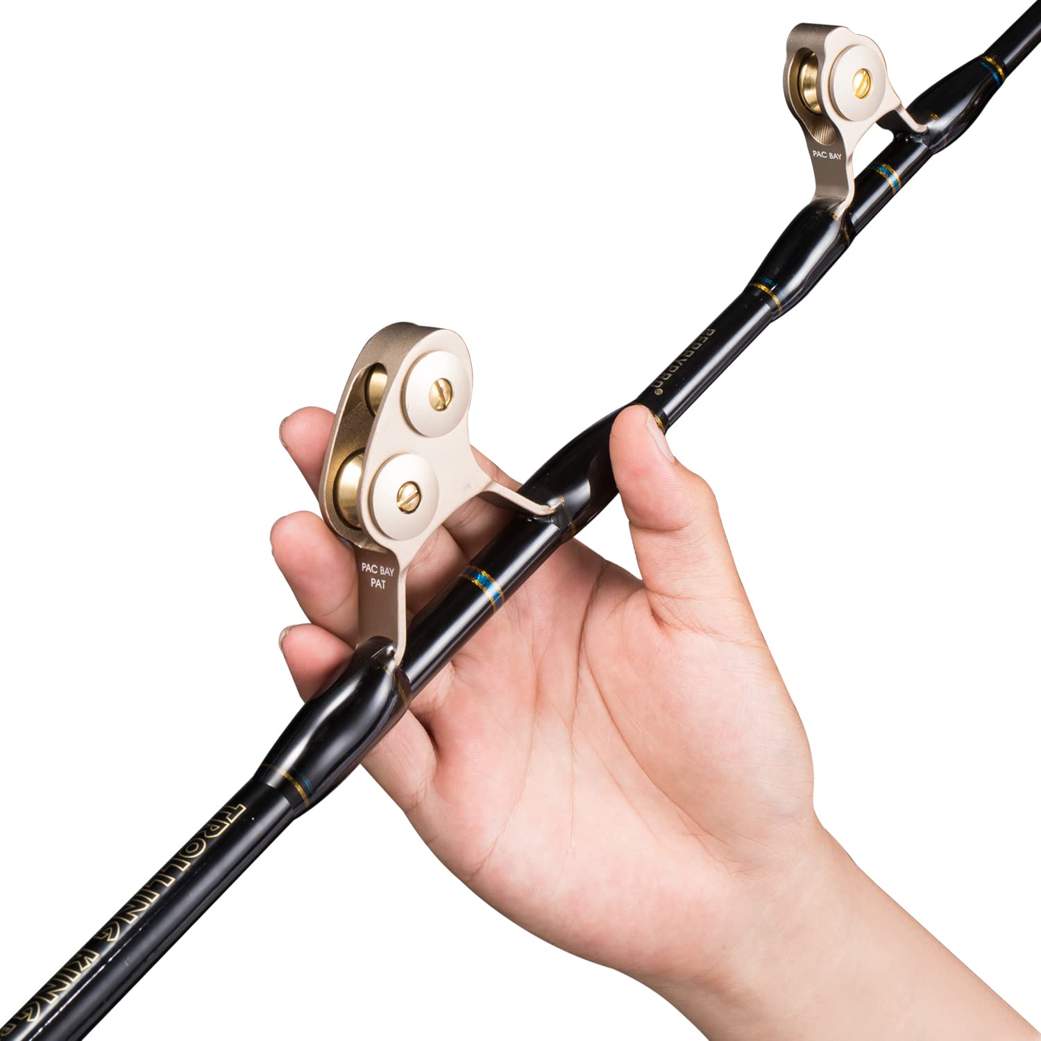 BERRYPRO Bent & Straight Butt Trolling Rod - Saltwater Offshore Fishing Pole for Big Game - Heavy Duty Roller Guide Conventional Boat Fishing Rod - Perfect for Deep Sea Fishing, Tuna & Marlin Angling