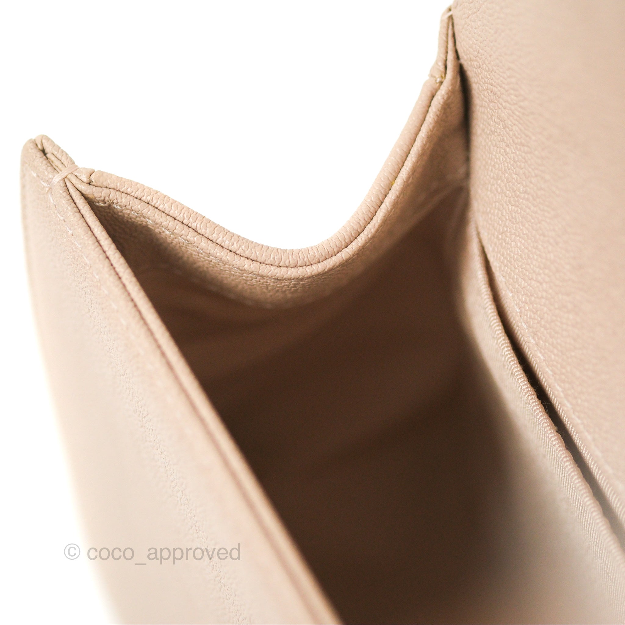 Chanel Chevron Medium Boy Bag in Nude Pink Caviar Leather with Gold Hardware - Perfect for Date Night & Special Occasions
