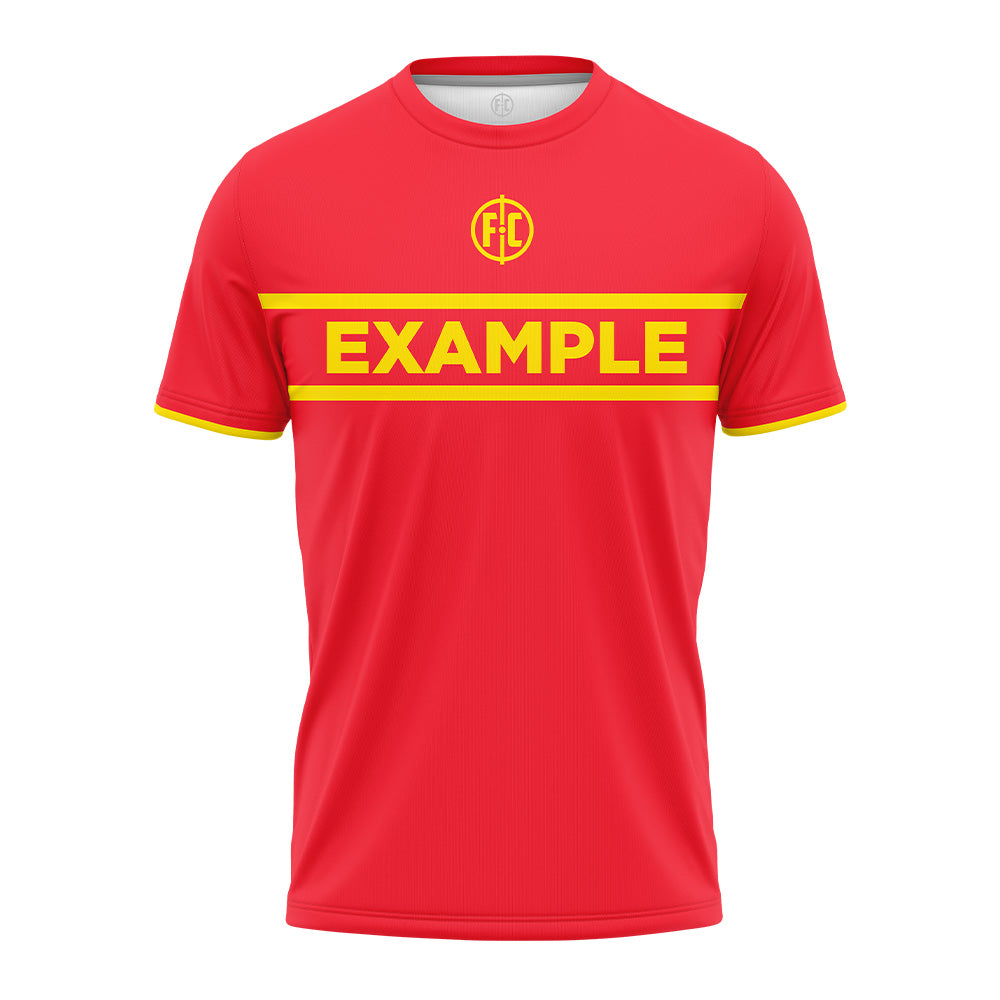 Custom FC Sublimated Soccer Jersey - Personalized Team Uniform for Men & Women - Perfect for Matches, Training, and Fan Support