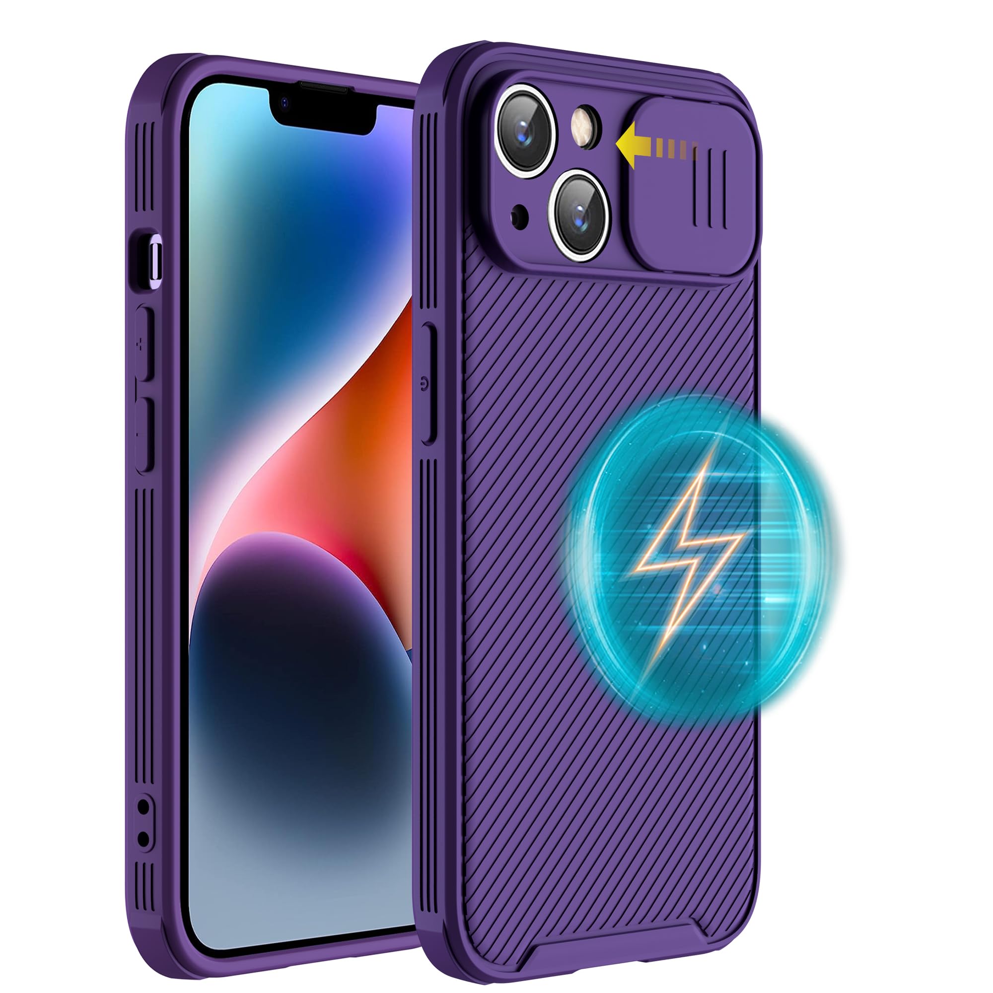 Hitaoyou Magnetic Case for iPhone 14 (6.1