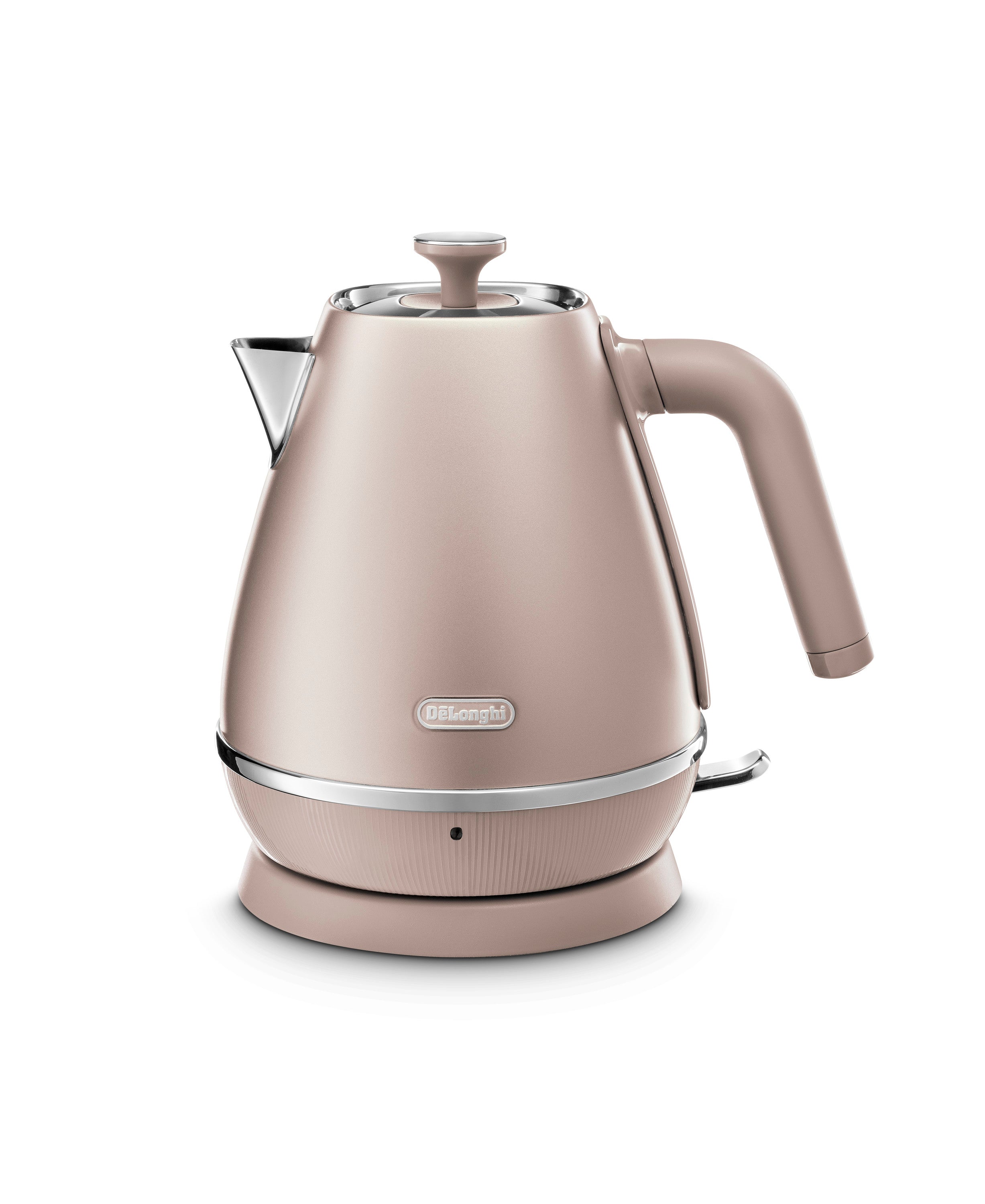 De'Longhi KBIN2000 Distinta Perla Electric Kettle - 1.7L Fast Boiling, Stainless Steel, Auto Shut-Off & Boil-Dry Protection - Perfect for Home, Office & Tea Lovers