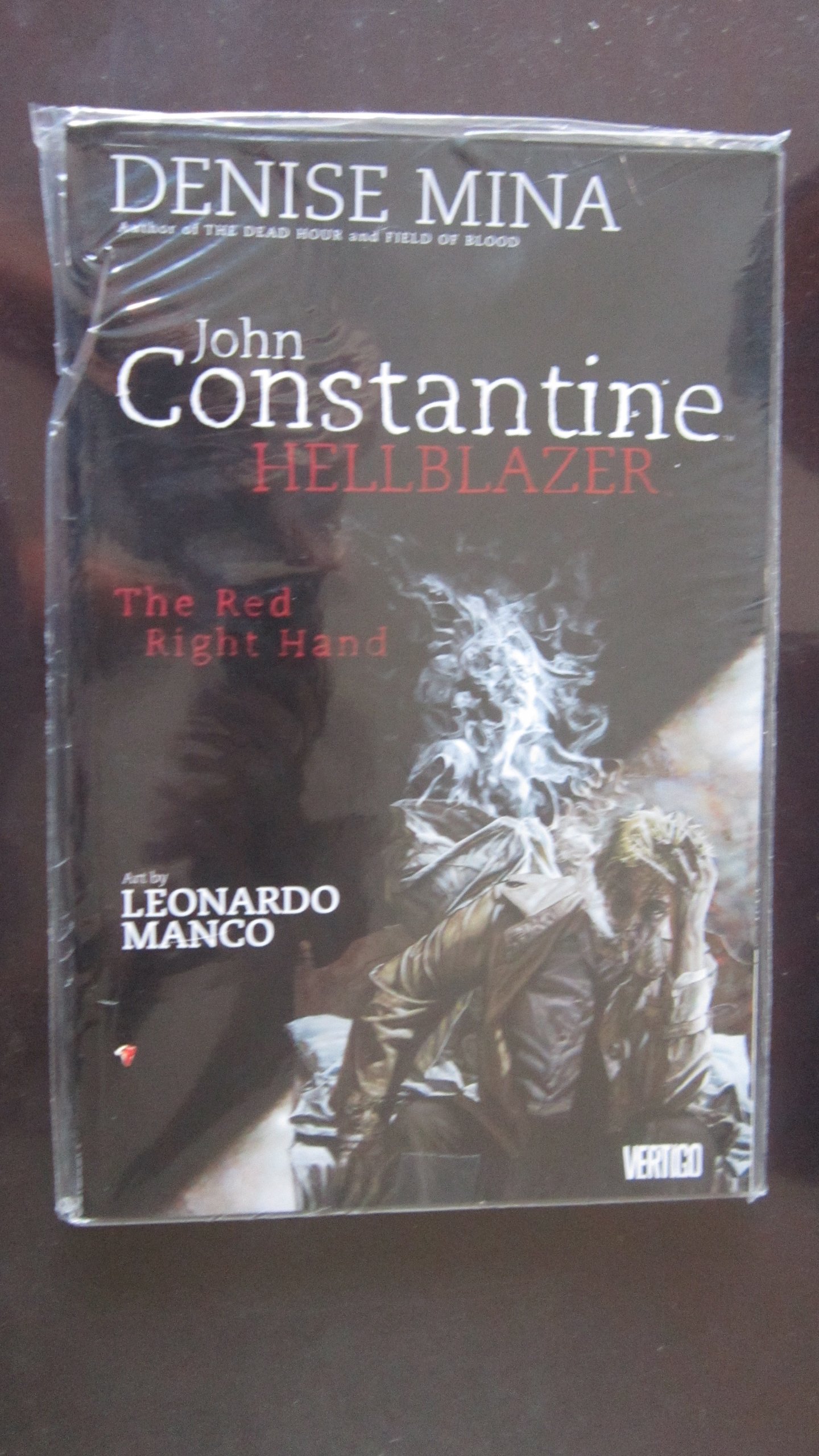 John Constantine Hellblazer: The Red Right Hand - Graphic Novel | DC Vertigo Comic Book | Supernatural Horror Story | Perfect for Comic Collectors & Horror Fans