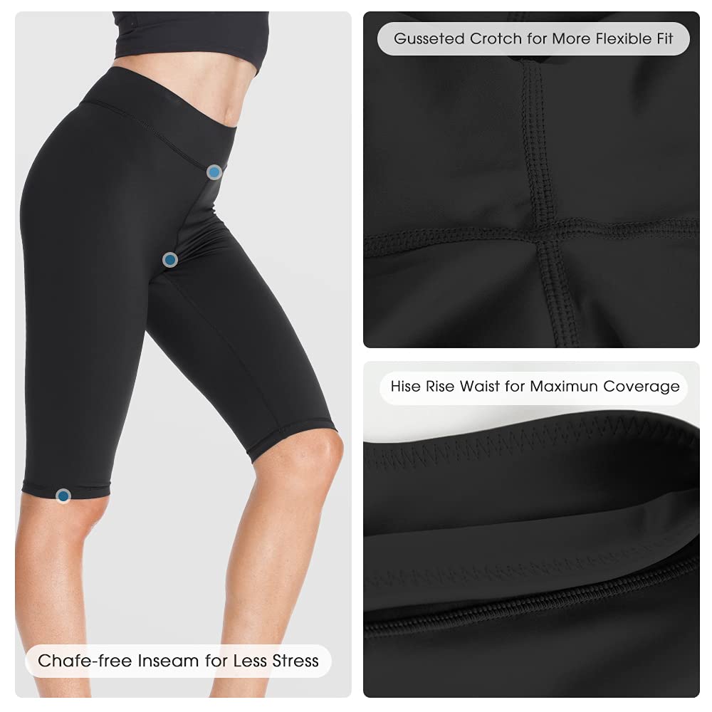 MANCYFIT Women's High Waist Yoga Shorts - 13
