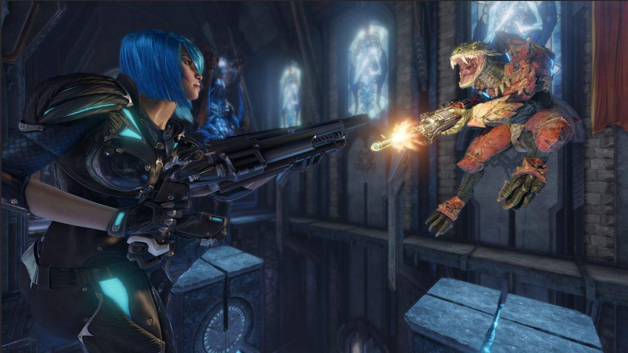 Quake Champions - Scalebearer Edition PC Game | Fast-Paced Arena Shooter for Competitive Multiplayer Gaming