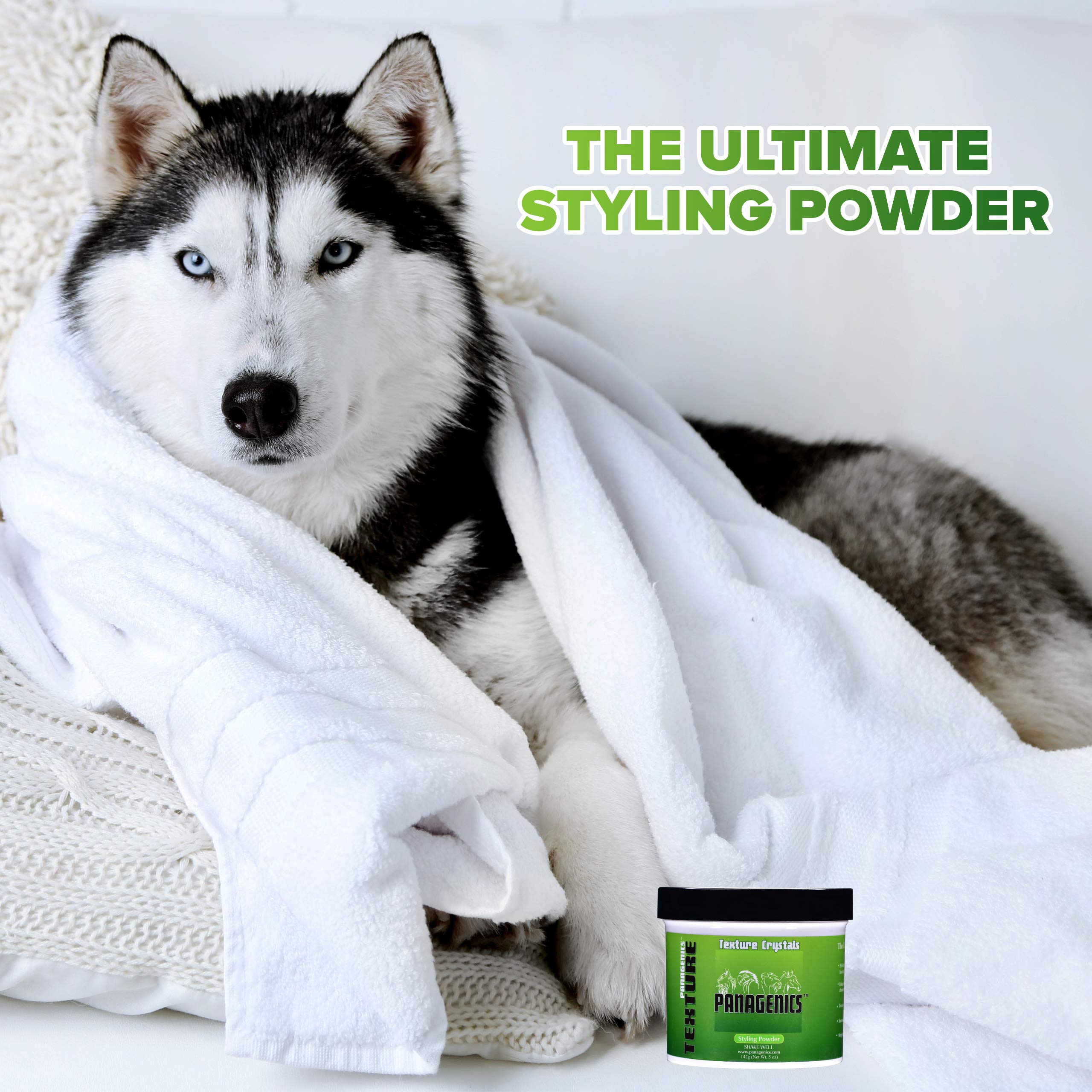 Texture Crystals Styling Powder with Natural Salts & Minerals - 5oz for Hair Volume & Texture