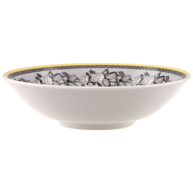Audun Ferme Soup & Cereal Bowl Set of 6 - Durable Porcelain Bowls for Soup, Cereal, Salad, Dessert - Perfect for Family Dining, Breakfast, and Entertaining