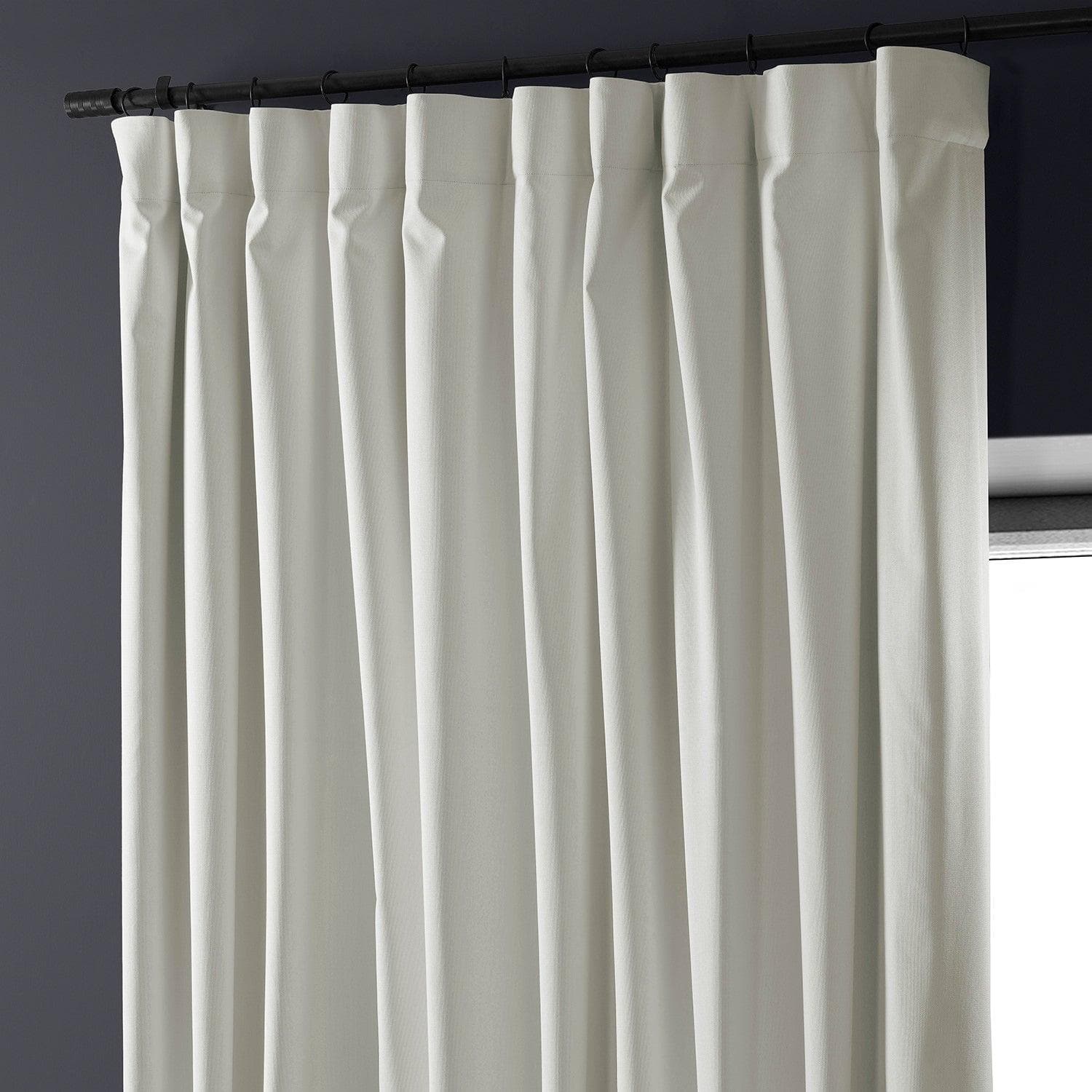 Off White Extra Wide Performance Linen Blackout Curtains for Bedroom & Living Room - Thermal Insulated Soundproof Window Drapes for Hotels & Home Decor