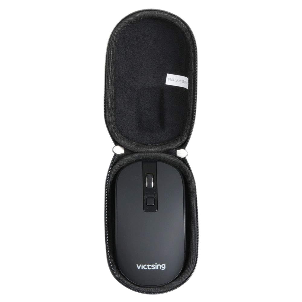 Hermitshell Hard Travel Case for VicTsing Rechargeable Wireless Mouse - Protective Storage for 2.4G Silent Optical Computer Mouse - Perfect for Office, Travel, and Business Trips