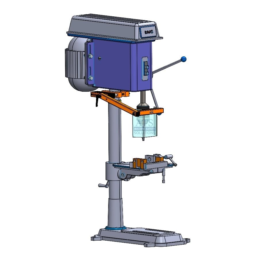 ATS Safety Drill Press Guard - DPG-ES1 Econ-Series Accessory for Enhanced Workshop Safety | Perfect for Metalworking, Woodworking & DIY Projects