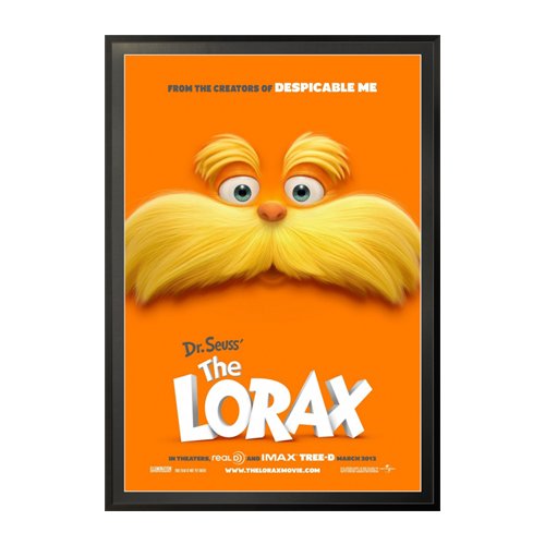 22x34 Metal Frame Movie Poster Display Swing Frames - Durable & Adjustable for Home Theater, Cinema, and Collectible Poster Display