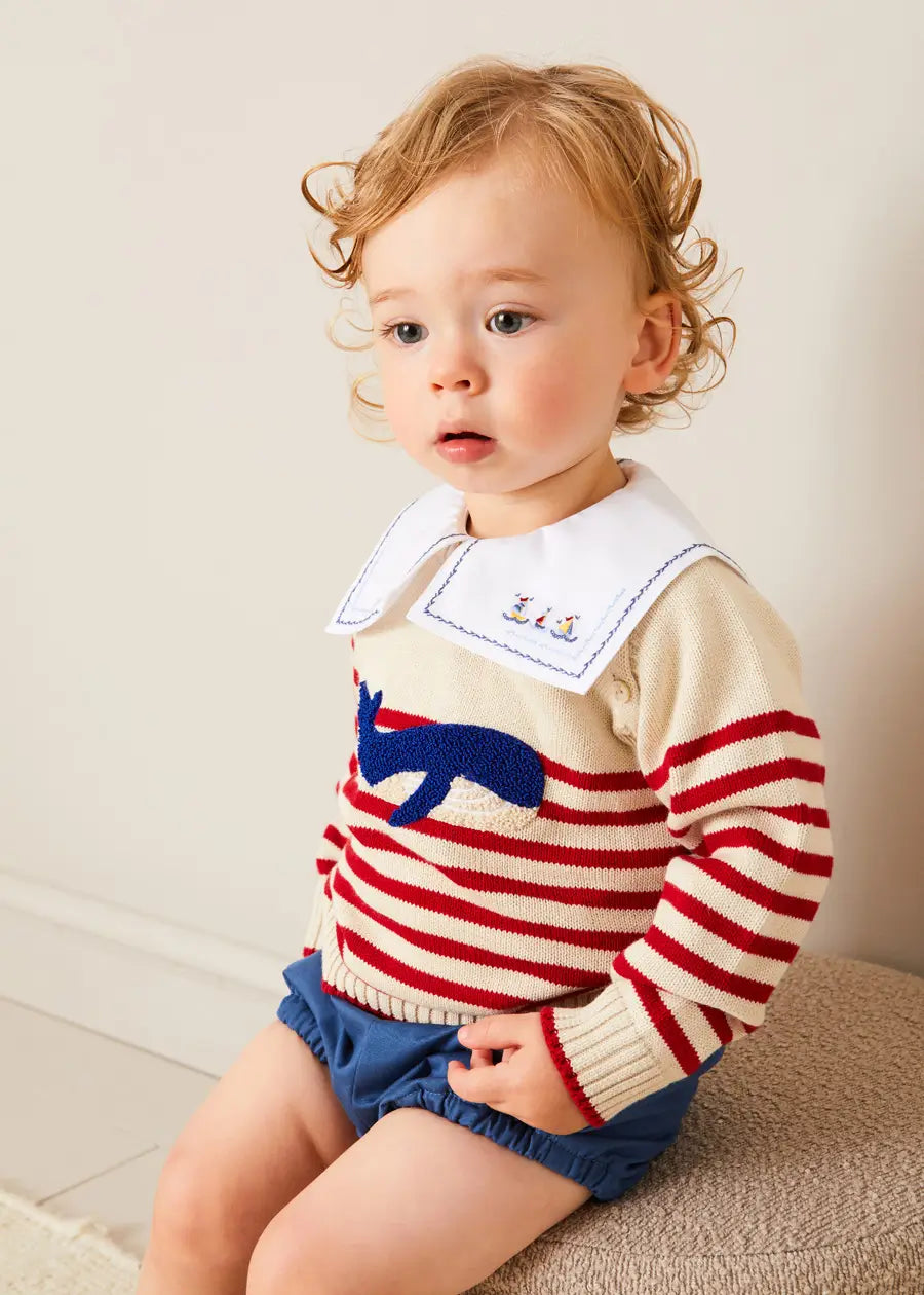 Blue Plain Button Detail Bloomers for Babies & Toddlers (3 Months to 3 Years) - Comfortable Cotton Underwear for Playtime, Diaper Changes & Everyday Wear